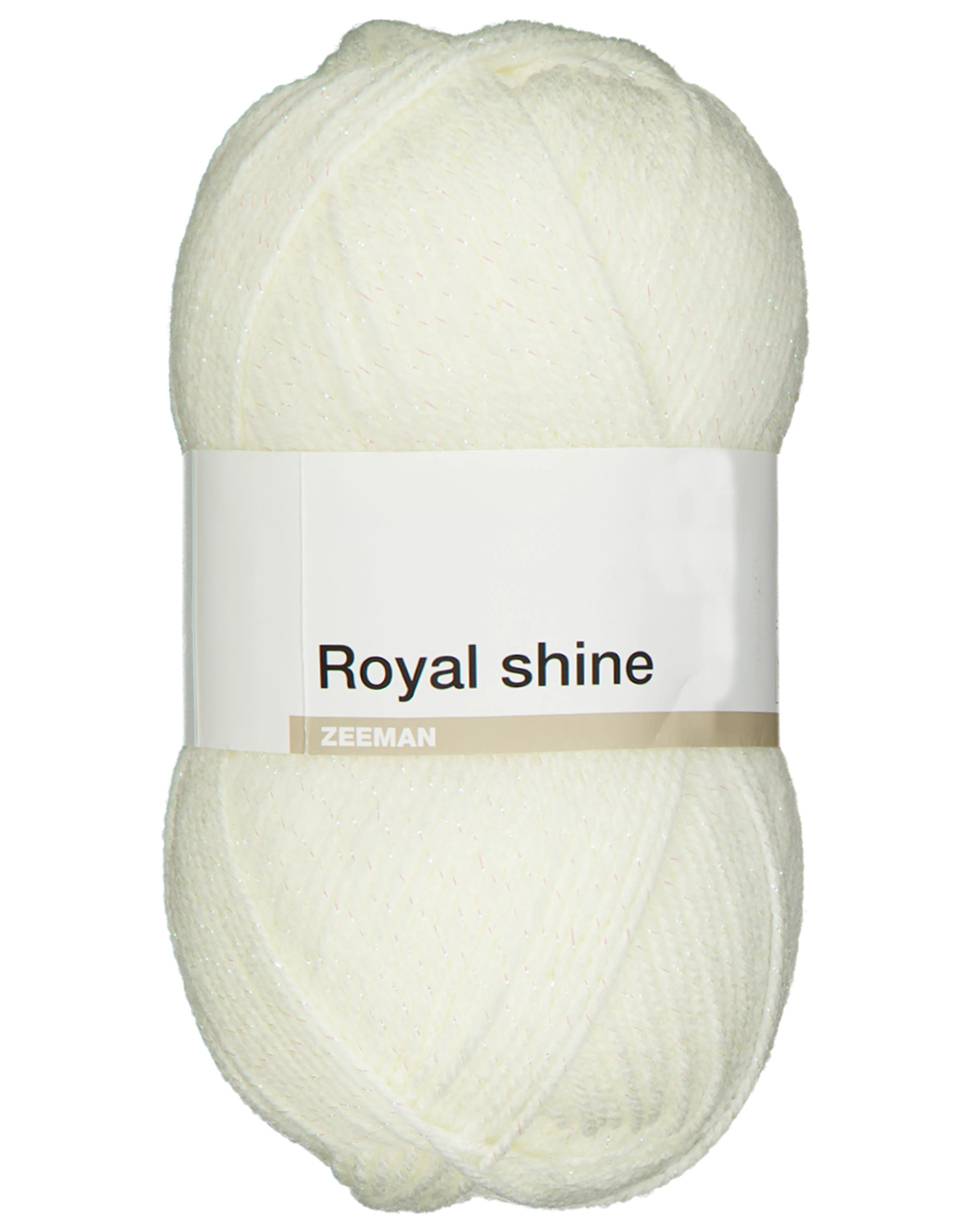 Royal shine Fil à tricoter - Blanc