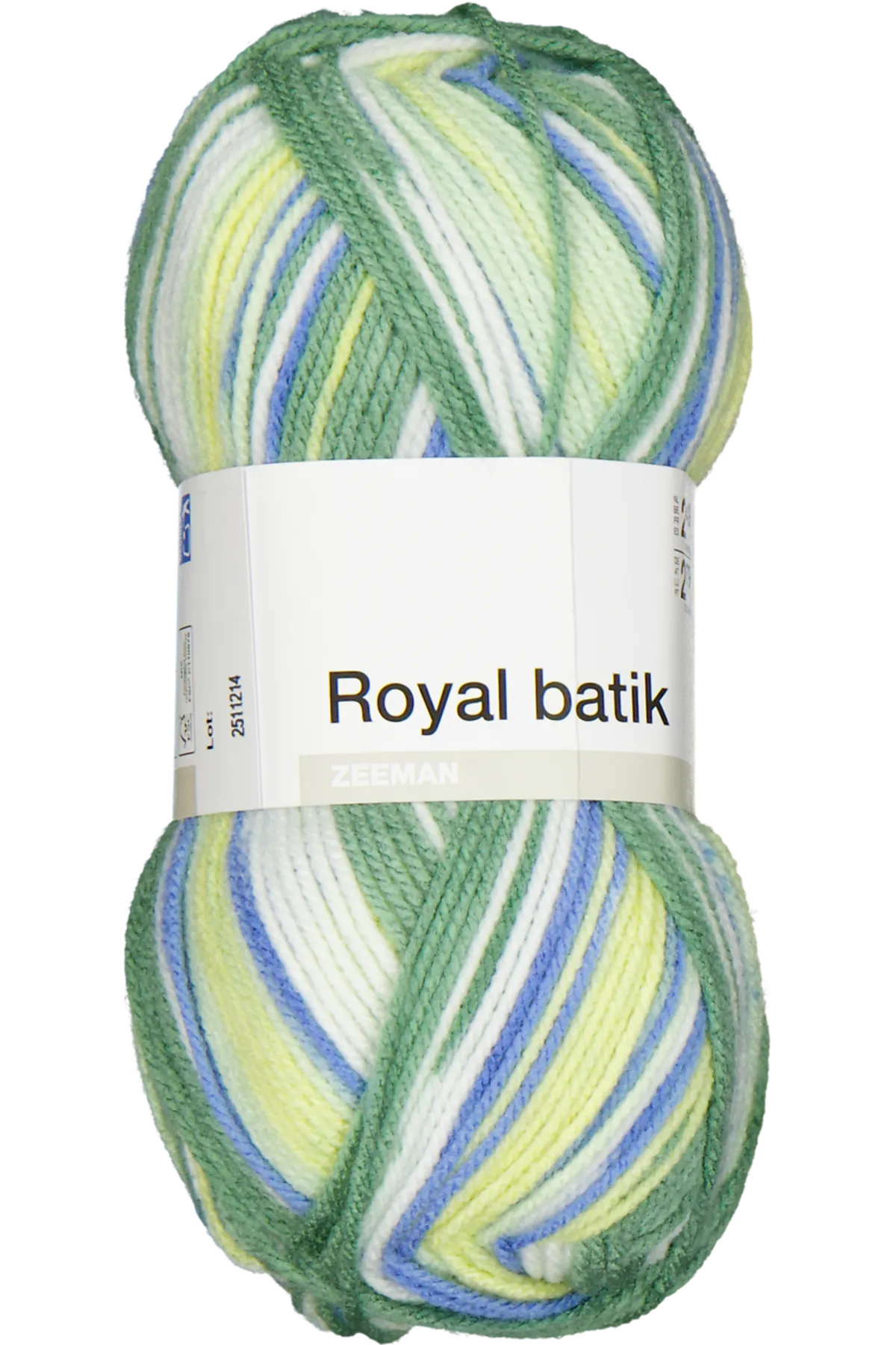 Royal batik Breigaren - Geel