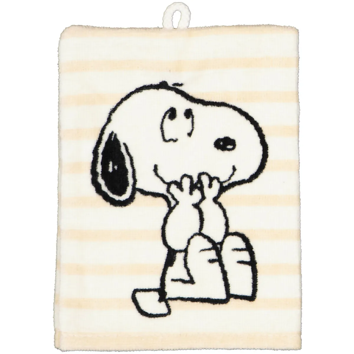 Waschhandschuh - Weiß