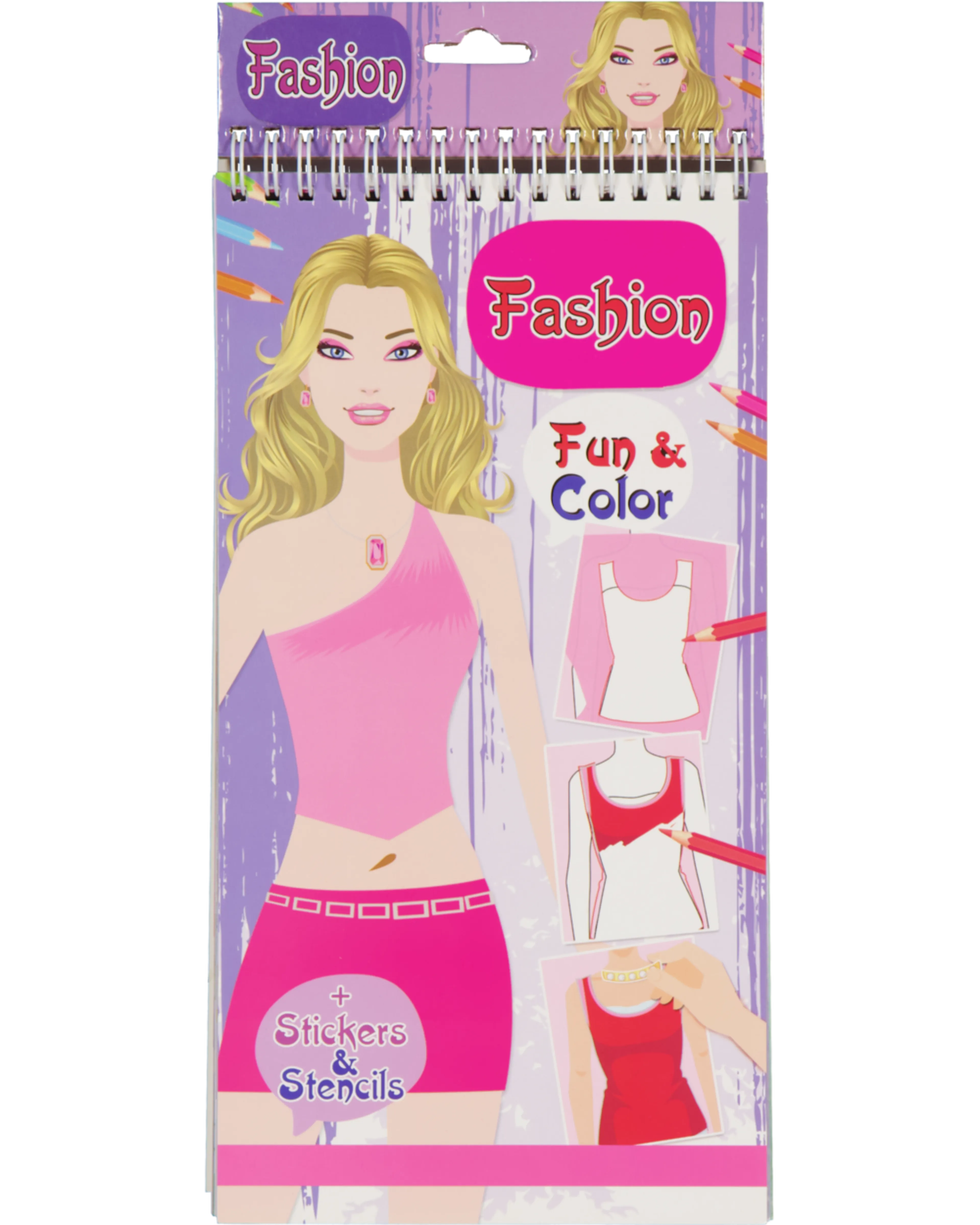 Album de coloriage - Bleu