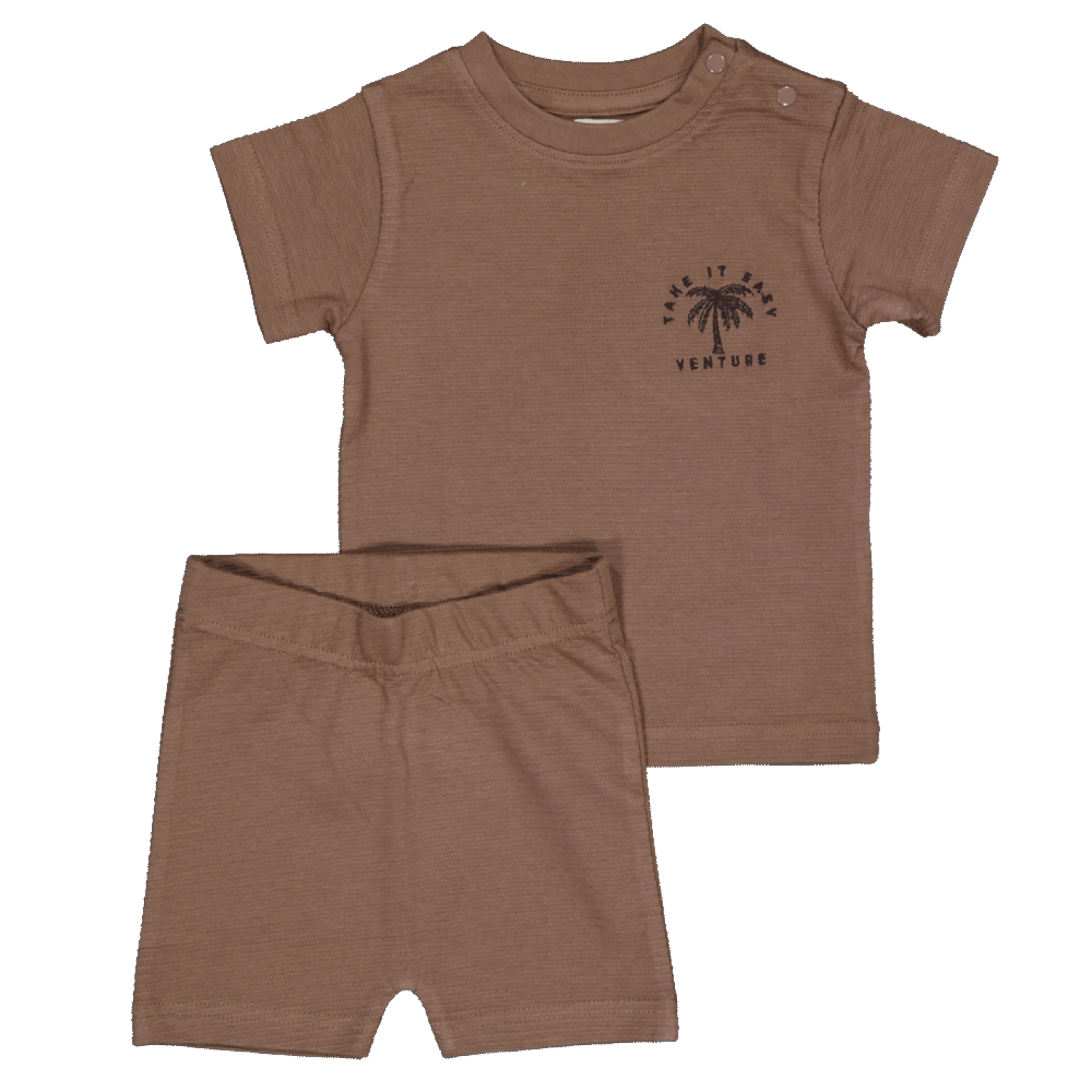 Conjunto de roupa - Castanho