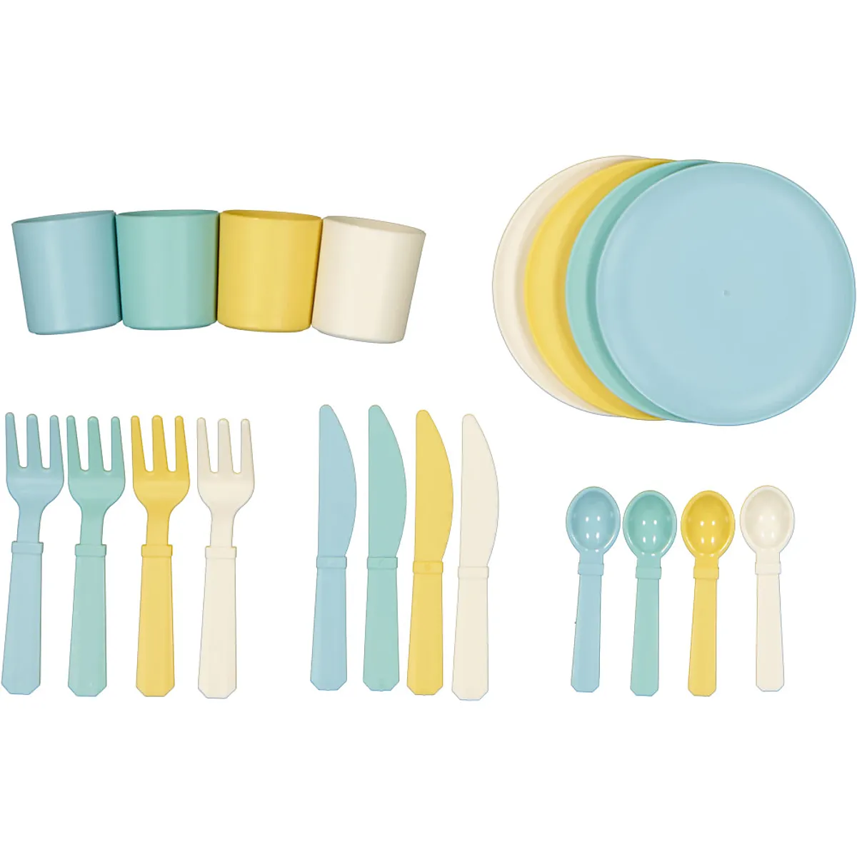 Speelgoed servies - Beige