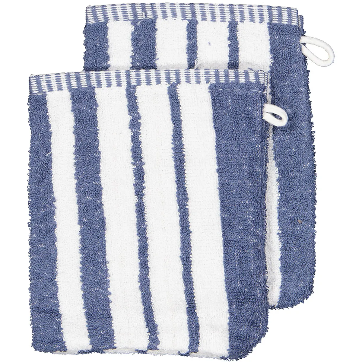 Waschhandschuh - Blau