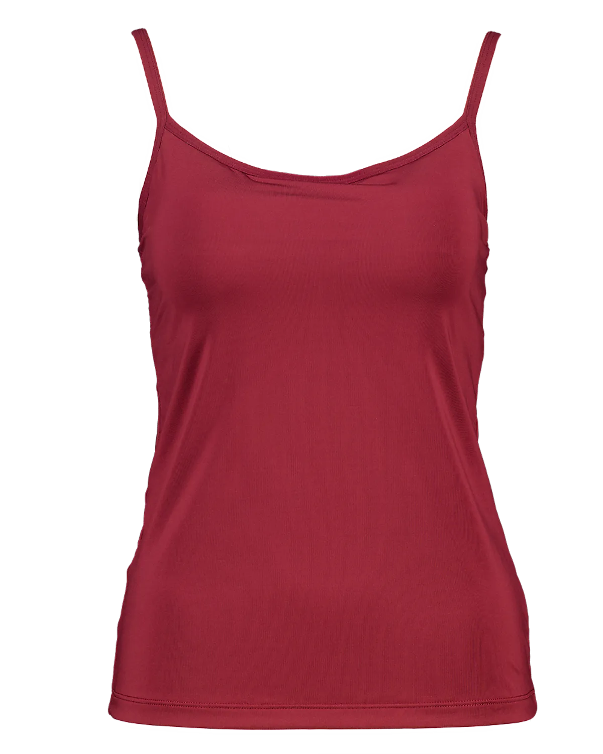 Singlet met cup - Rood