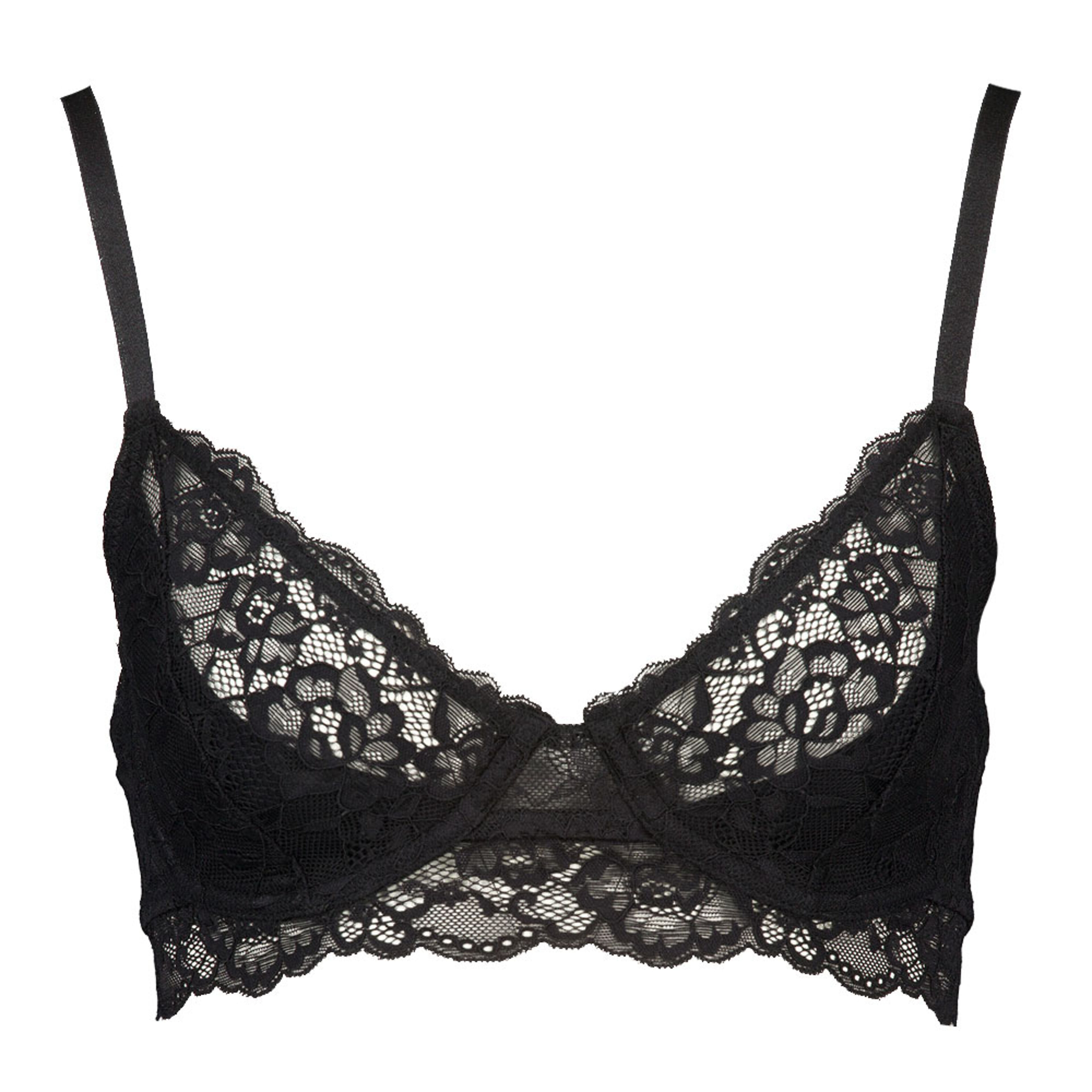 Padded bra Zwart