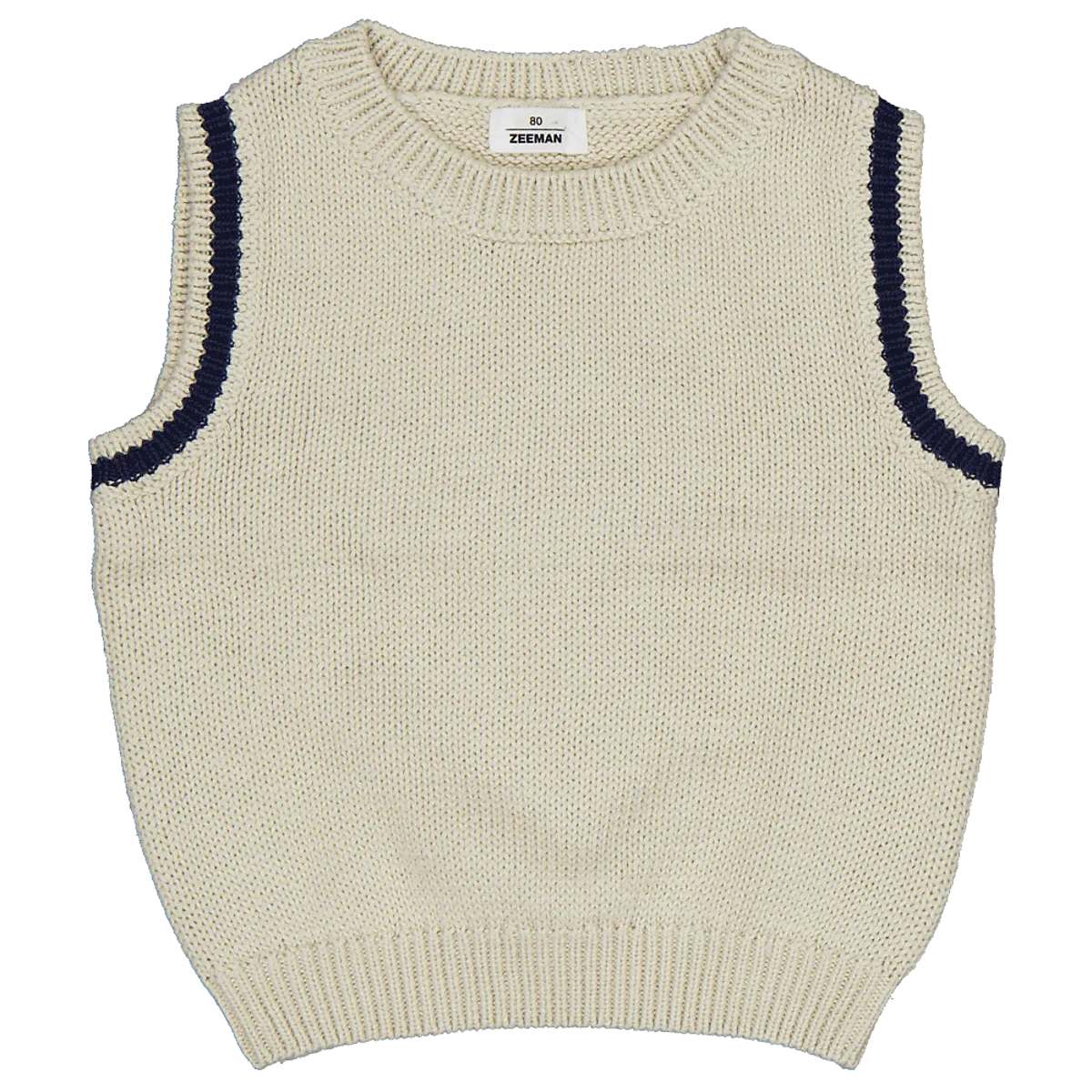 Chaleco de punto - Beige