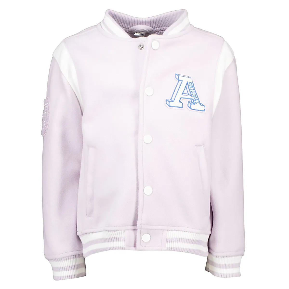 Baseballjacke - Violett