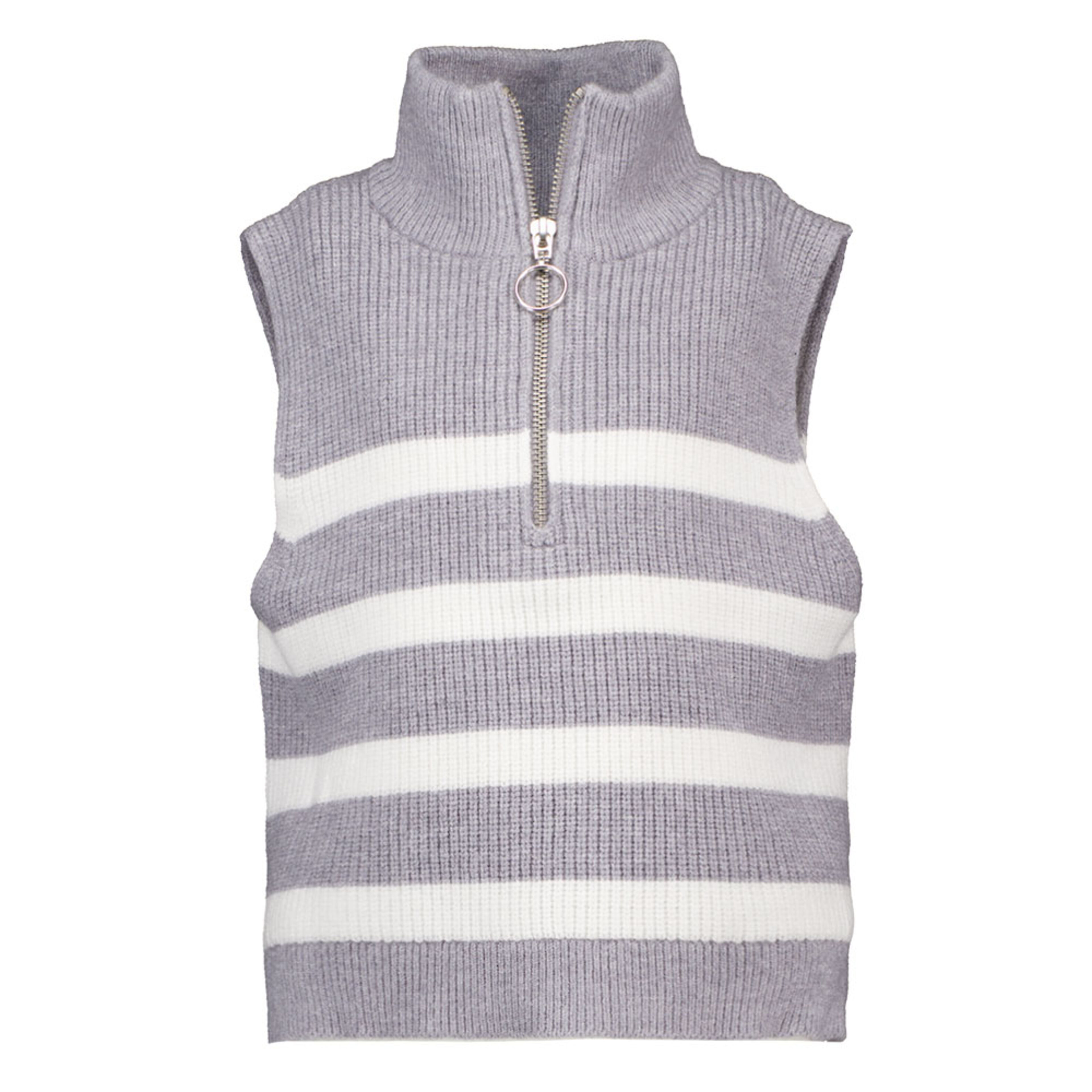 Pull sans manches Gris