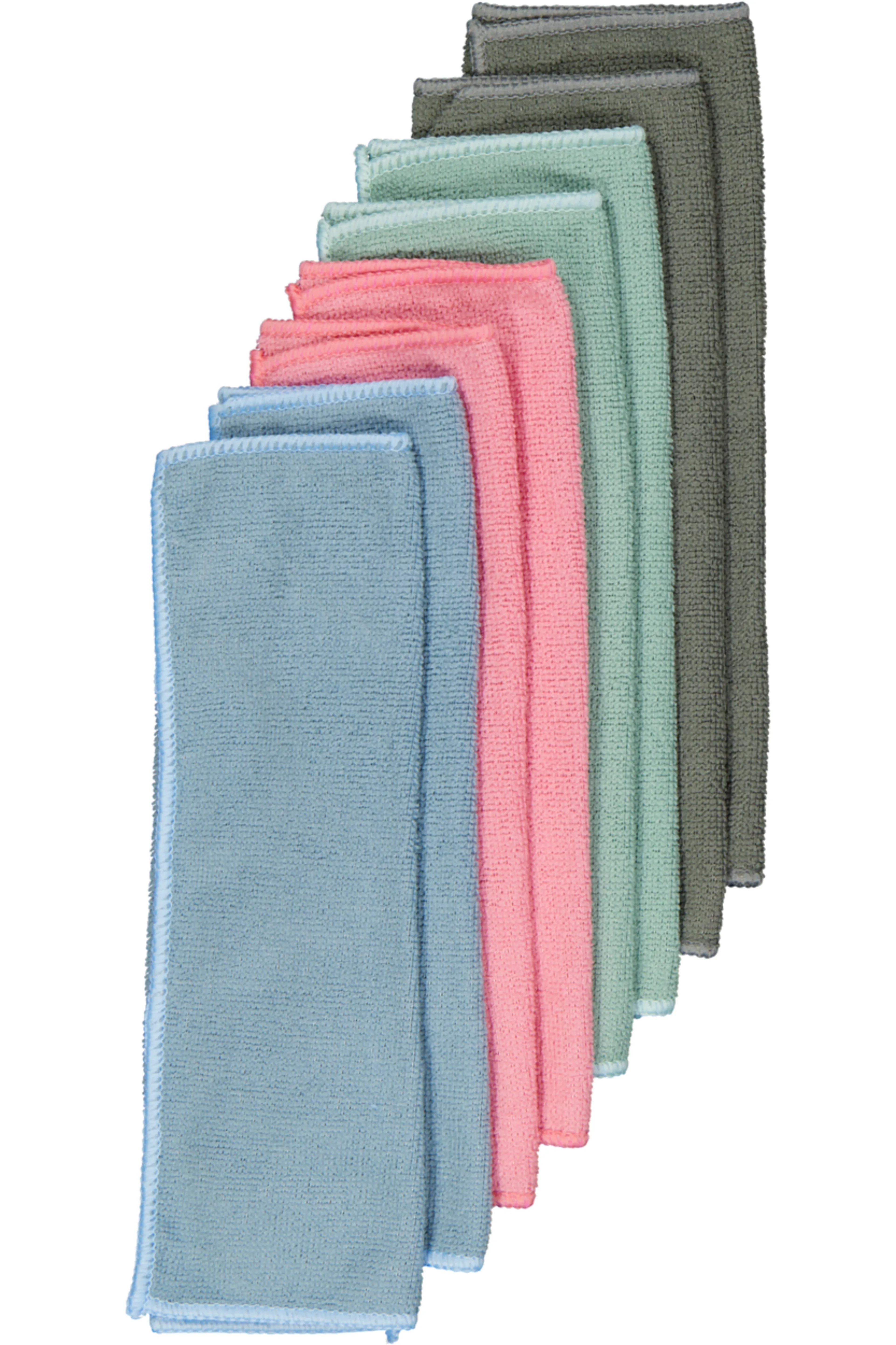 Chiffons à poussière microfibre - Multicolore