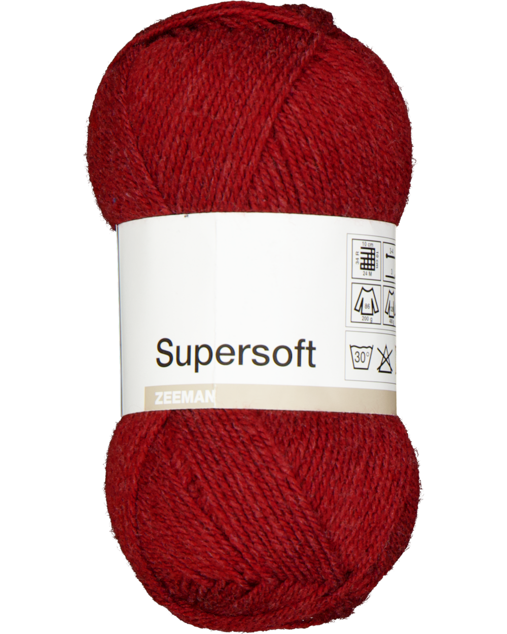 Supersoft Breigaren - Rood