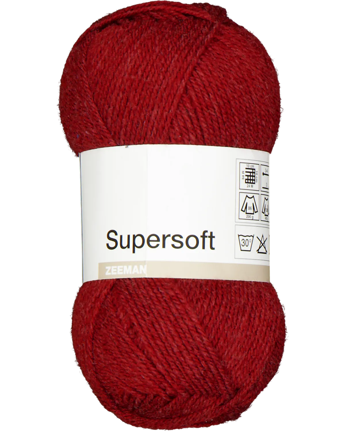 Supersoft Breigaren - Rood
