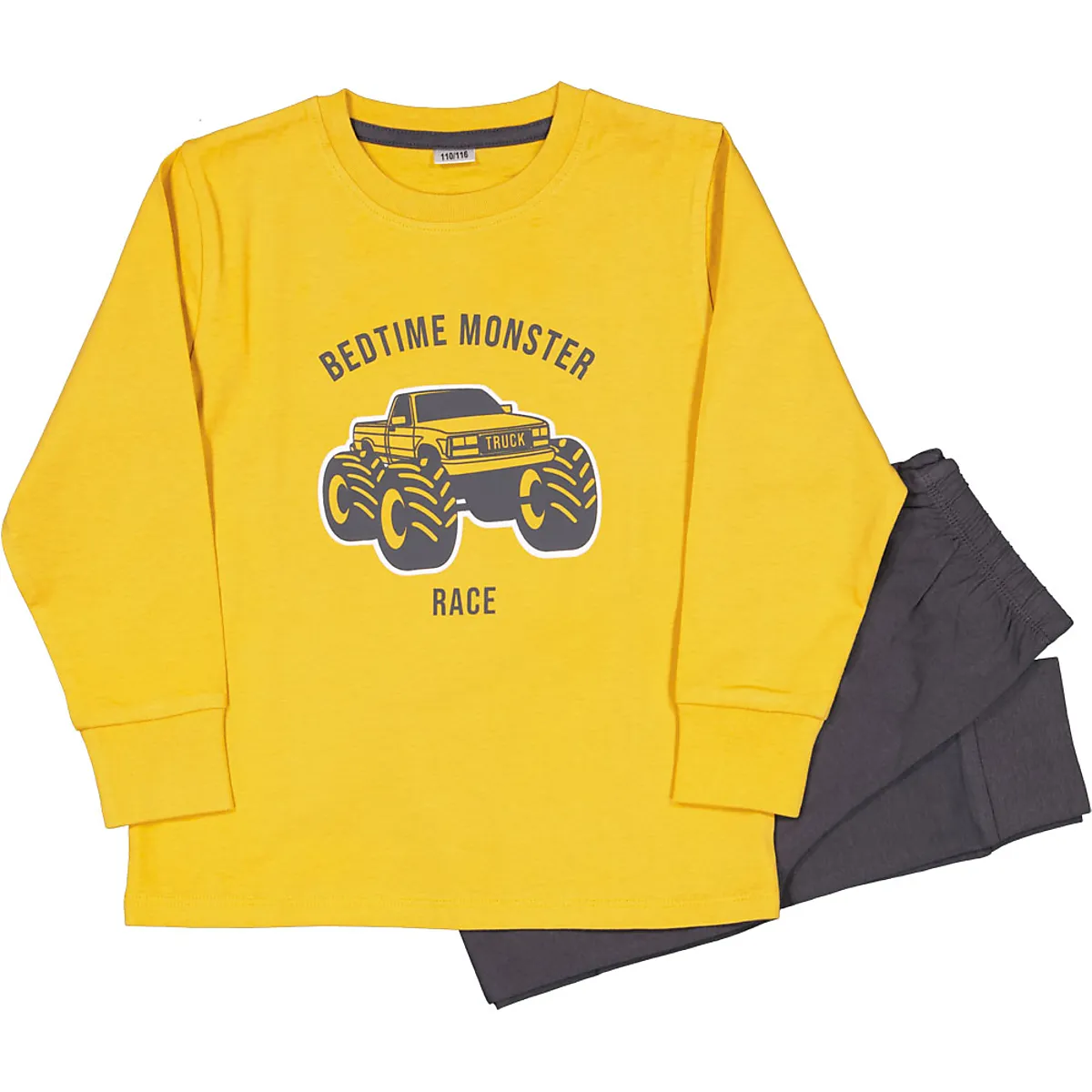 Pyjamaoberteil - Gelb