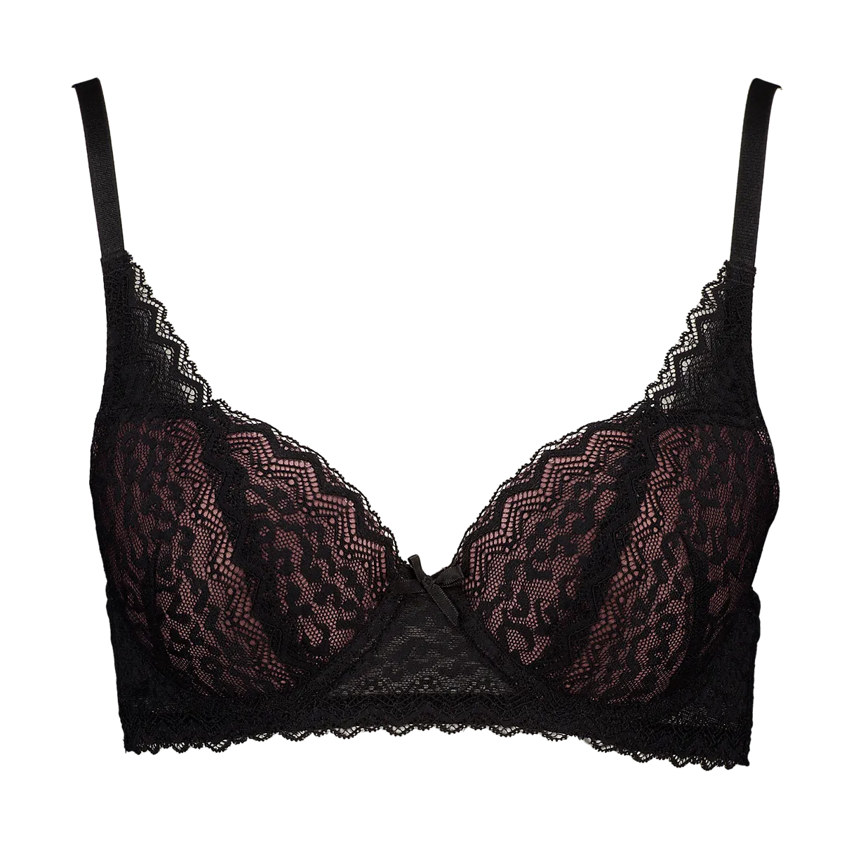 Demi Soutien-gorge padd� - Noir