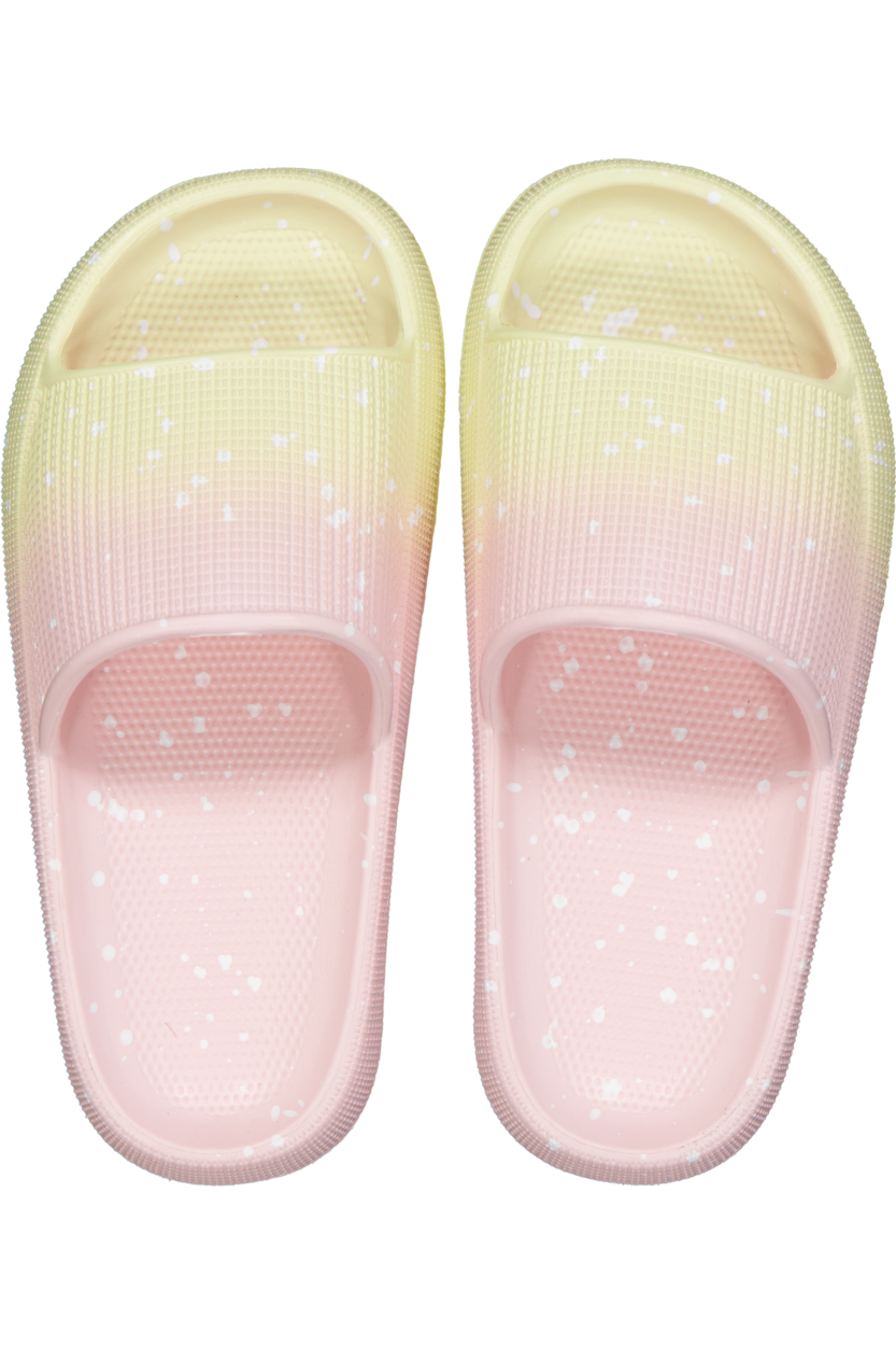 Badslippers - Geel