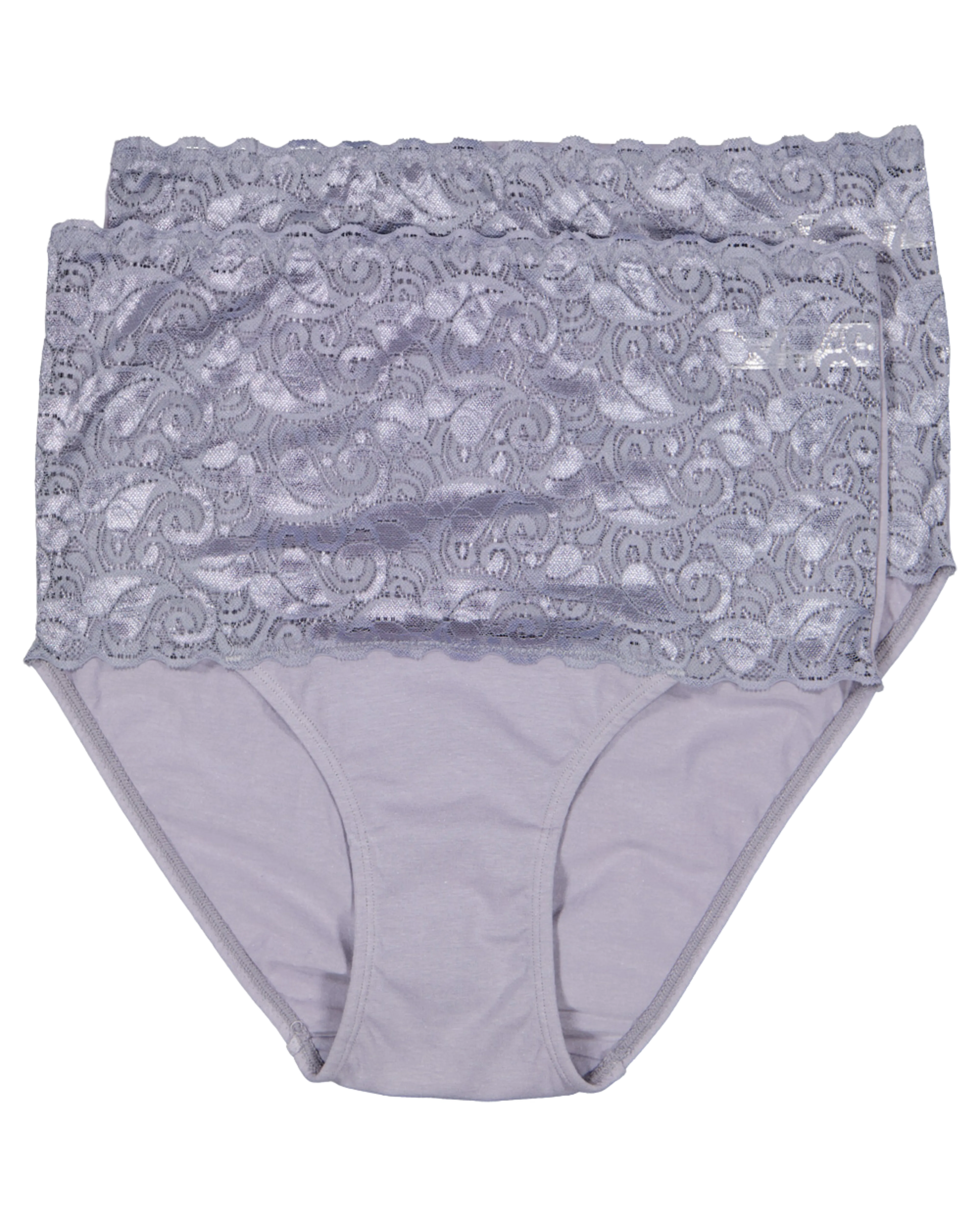 Roxy Braguitas de cintura alta - Morado