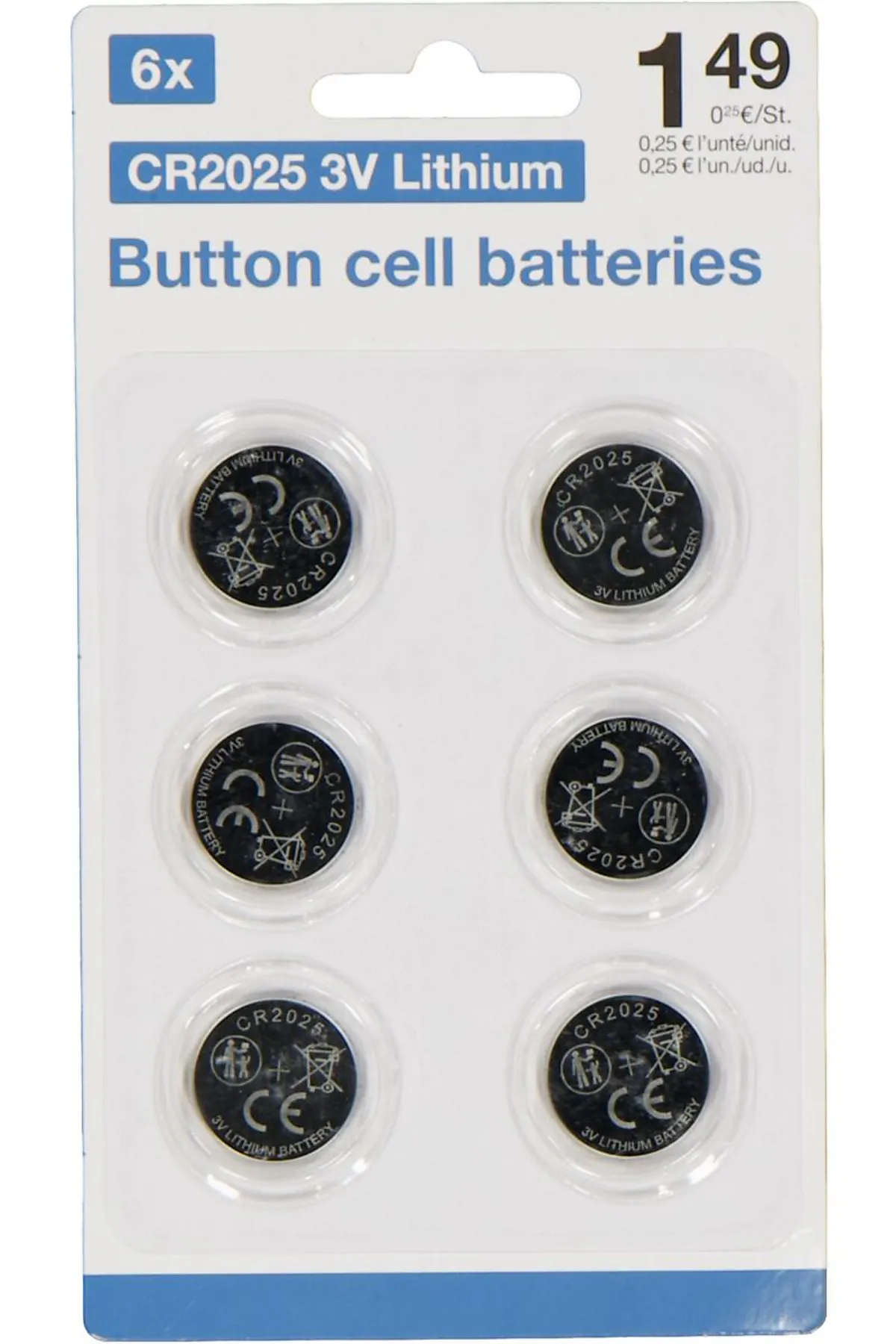 Batterijen - Grijs