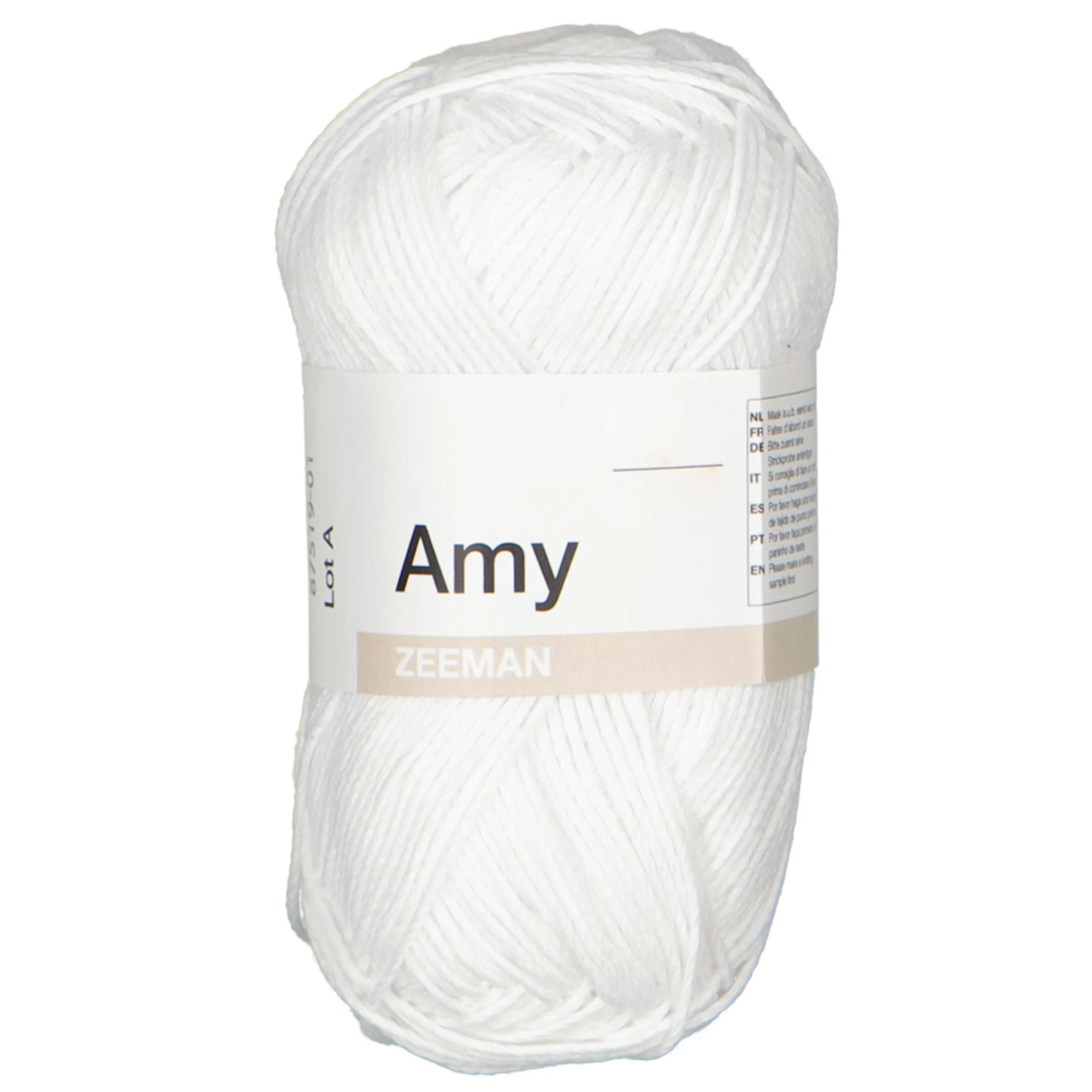 Amy Fil à crocheter - Blanc