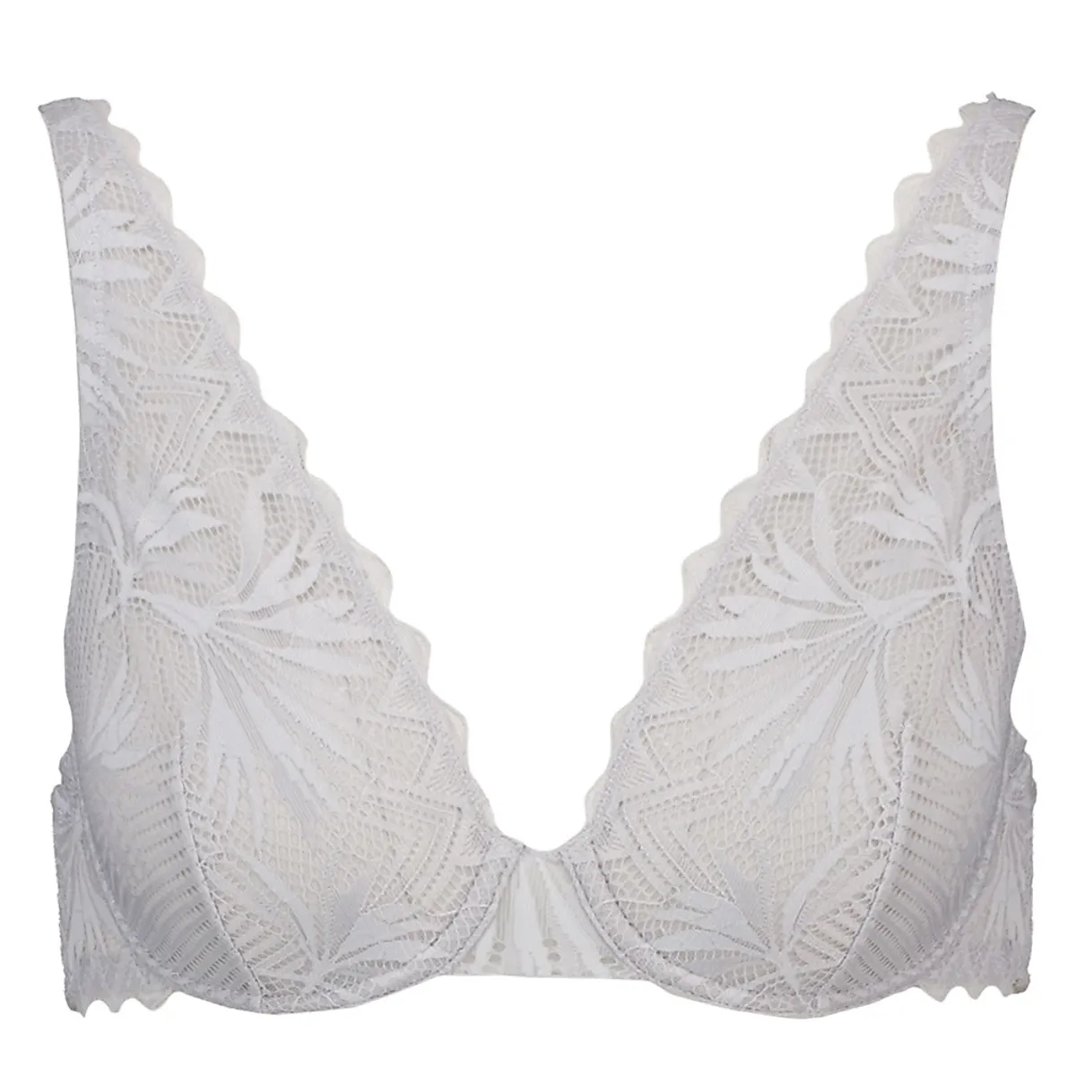 Plunge Unpadded bh - Grijs