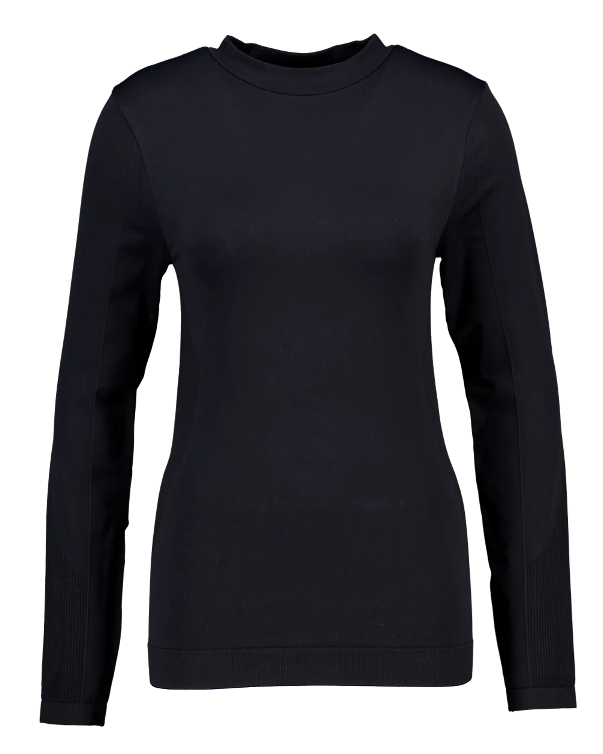 Naadloos Thermo Sportshirt - Zwart