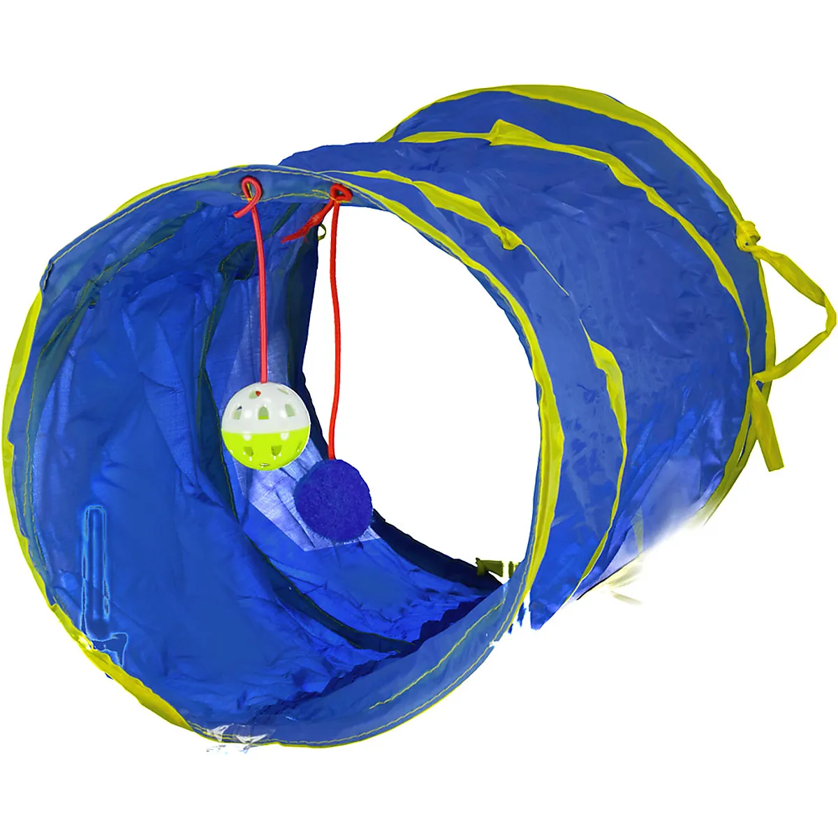 Katzen-Spieltunnel - Blau