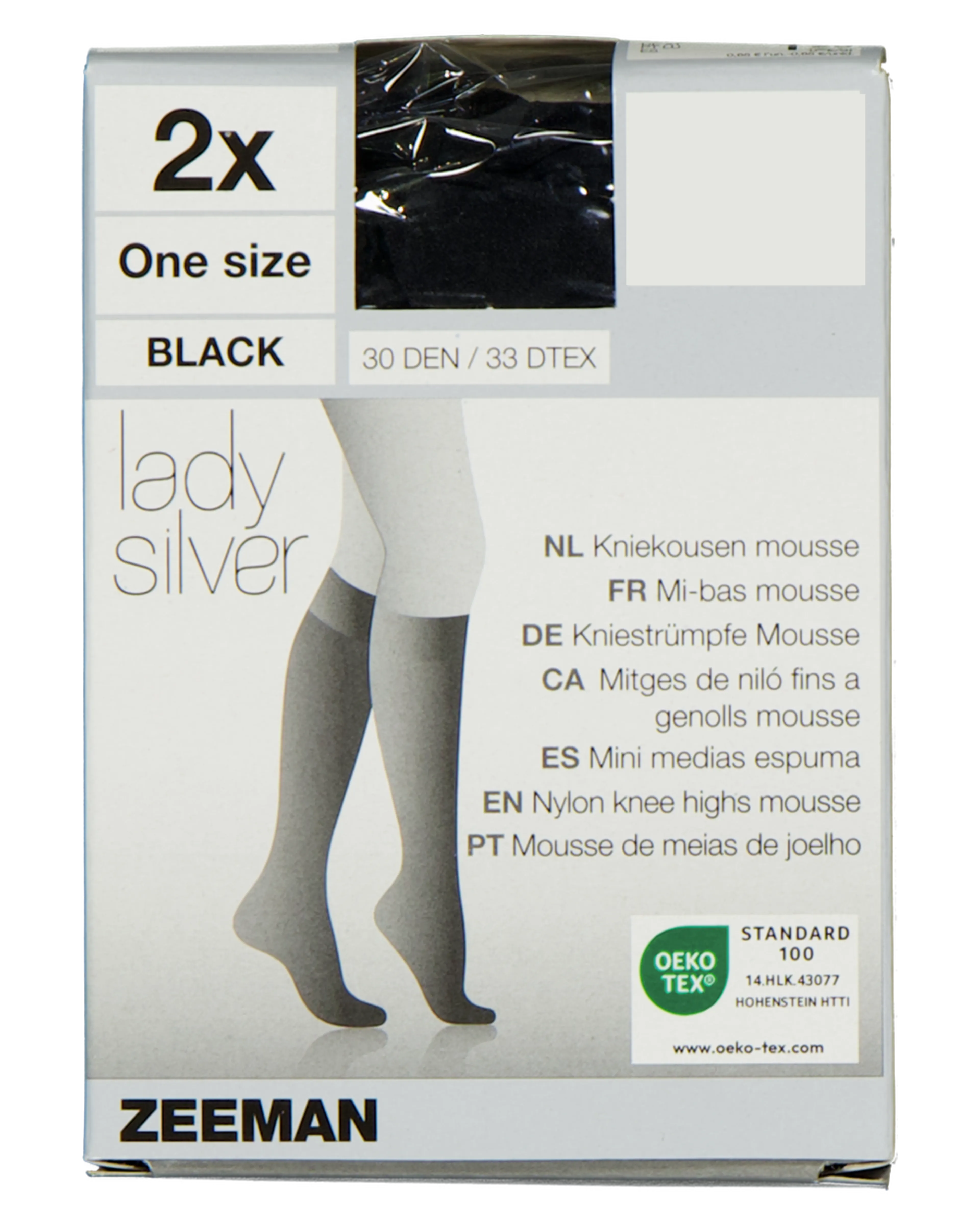 Kniestrümpfe - Schwarz