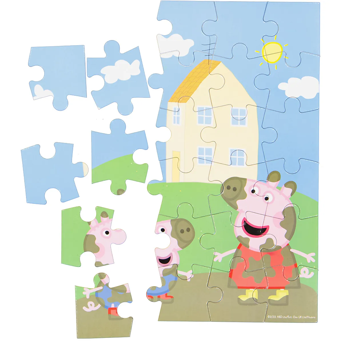 Puzzel - Blauw