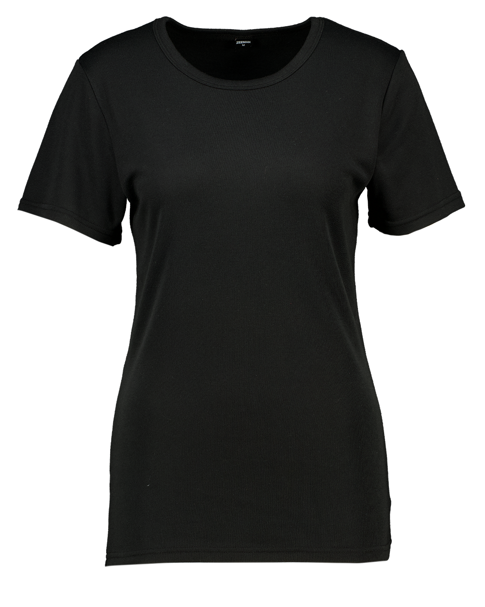 Rib Thermo T-shirt - Zwart