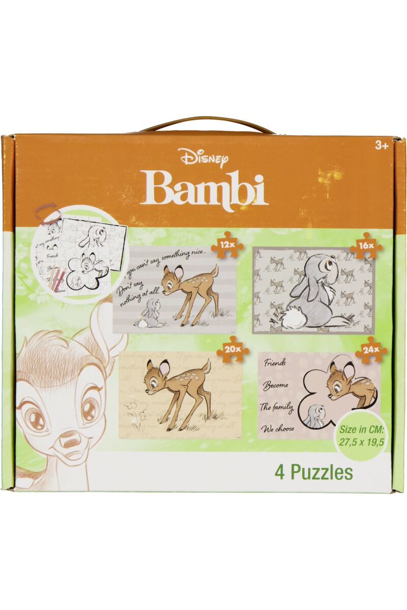 Puzzel 4-in-1 - Multi-color