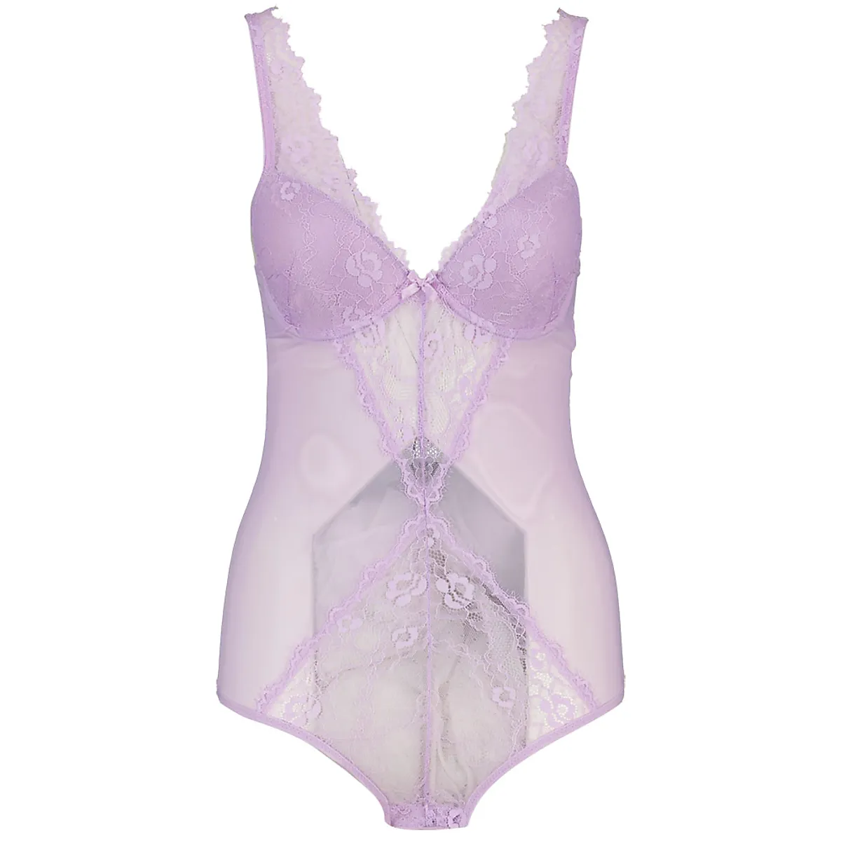 Nuisette avec string - Violet