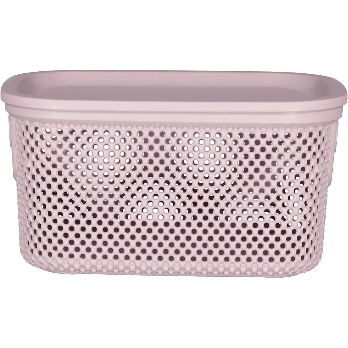 Boîte de rangement avec couvercle - Violet
