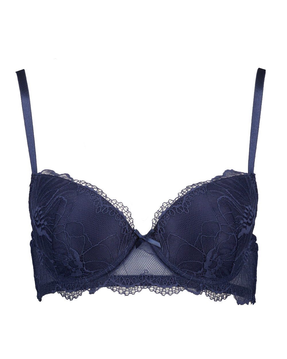 Demi Padded BH - Blauw