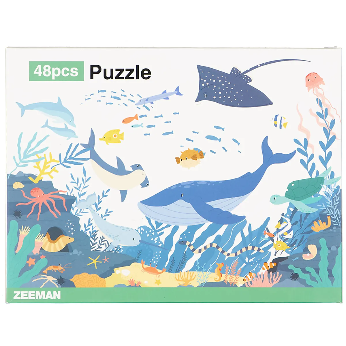 Puzzel - Blauw