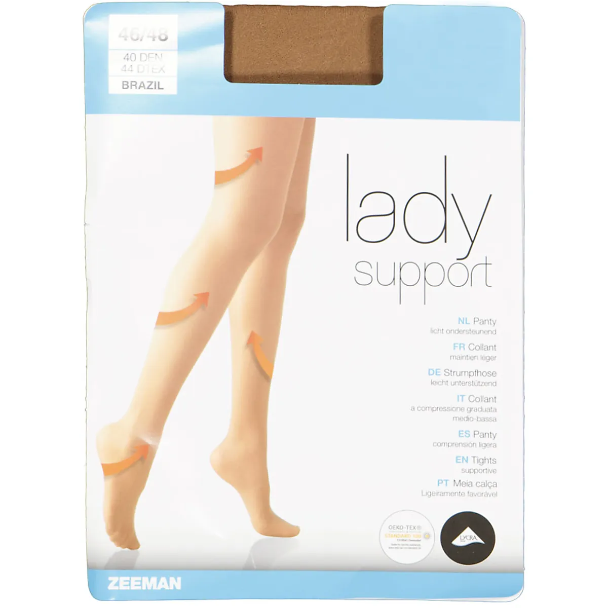 Lady support Collant - Marron