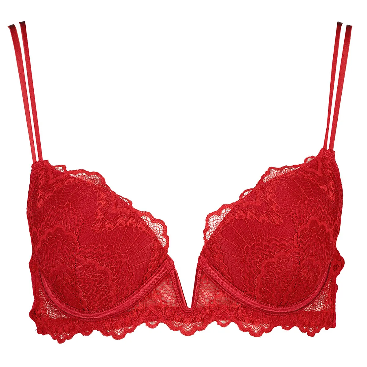 Plunge Padded BH - Rood