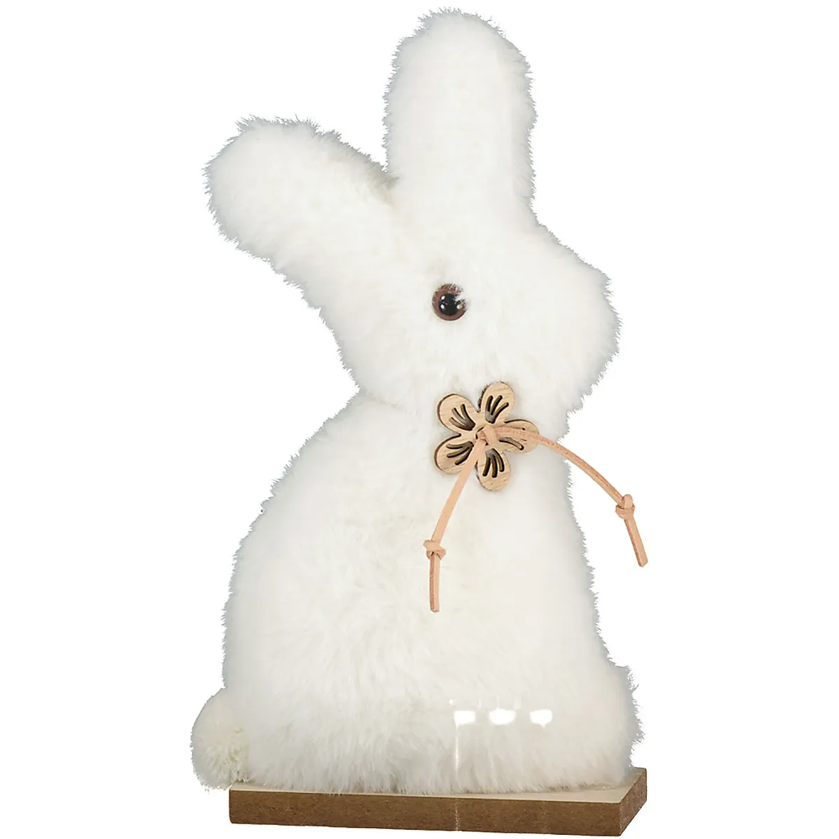 Osterdeko Hase - Weiß