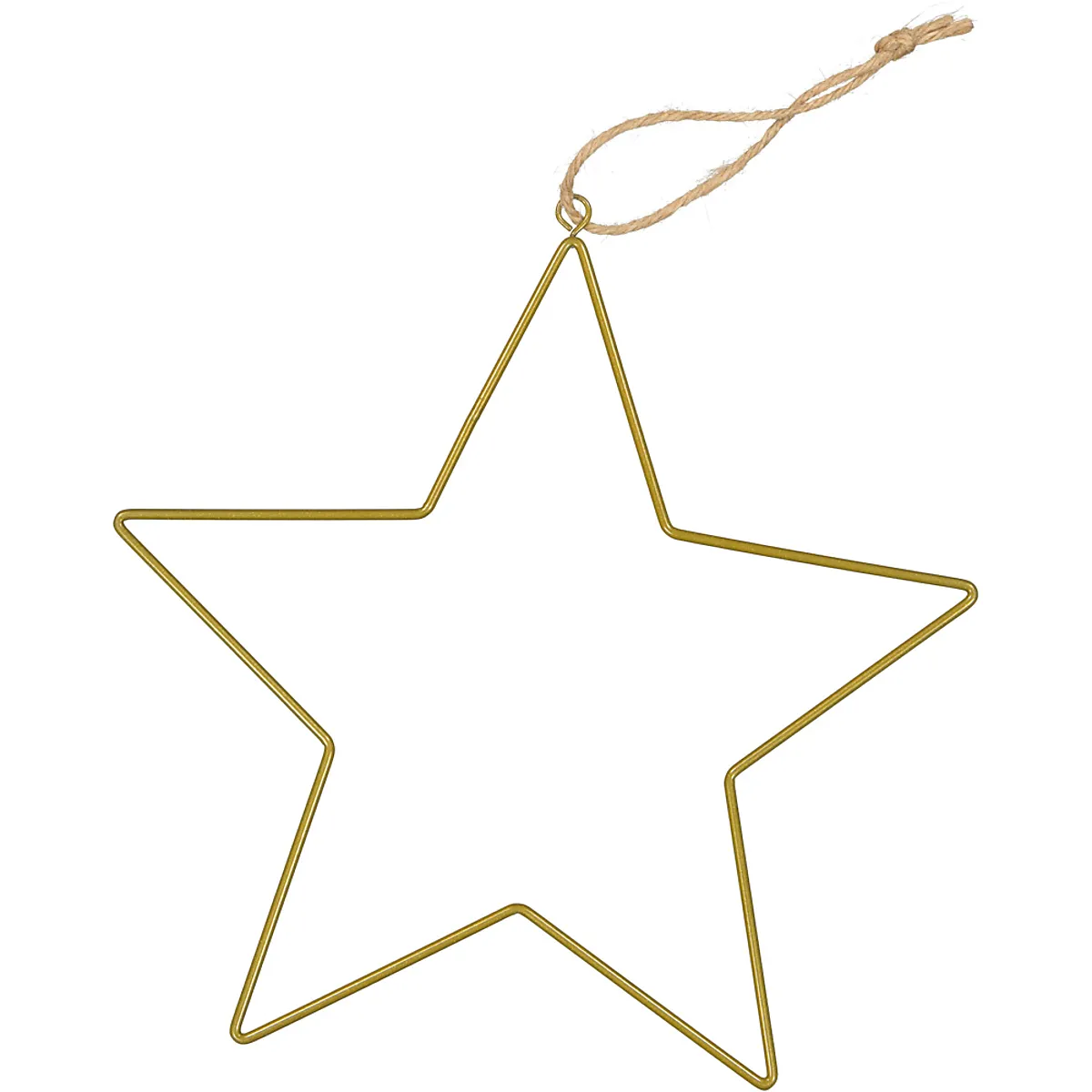 Suspension fil métallique - Doré