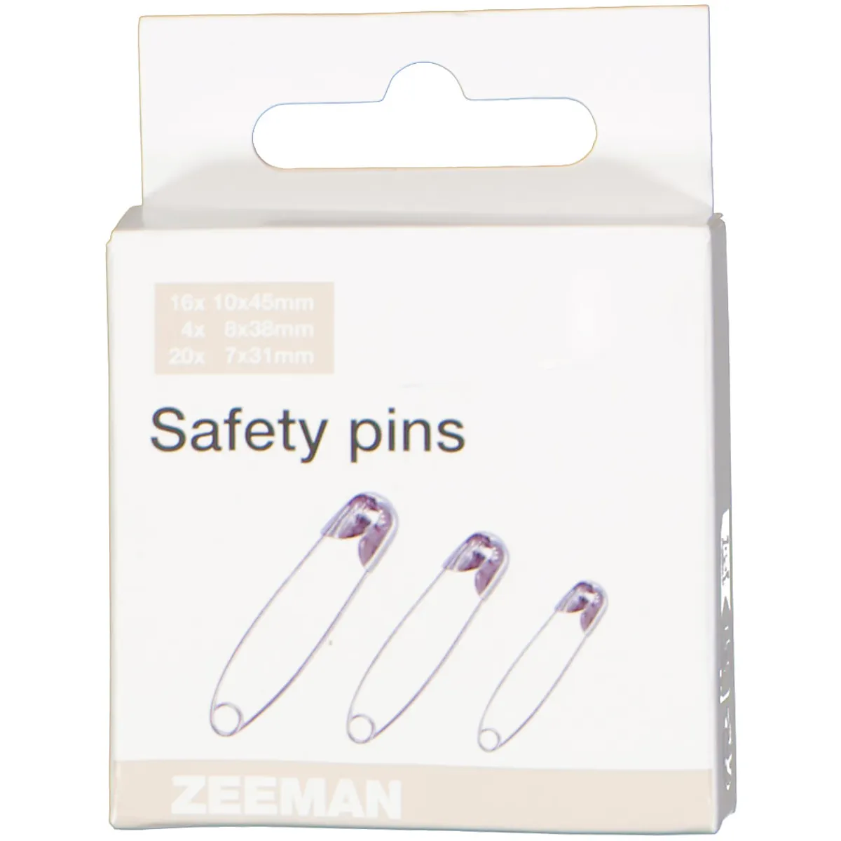 Veiligheidsspelden - Zilver