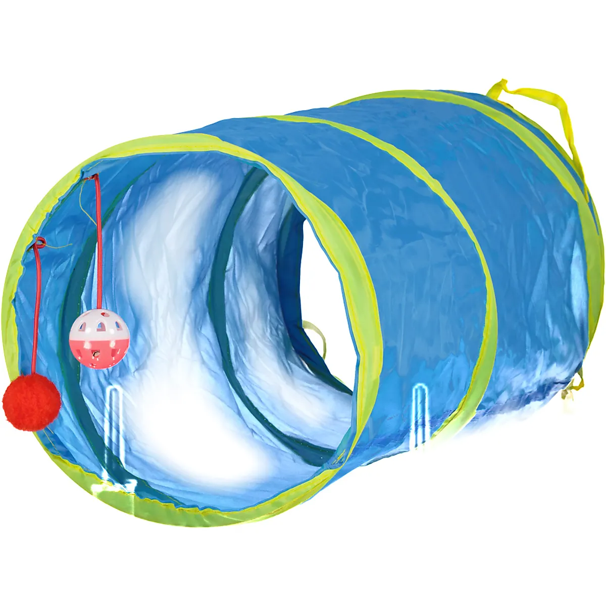 Katzen-Spieltunnel - Blau