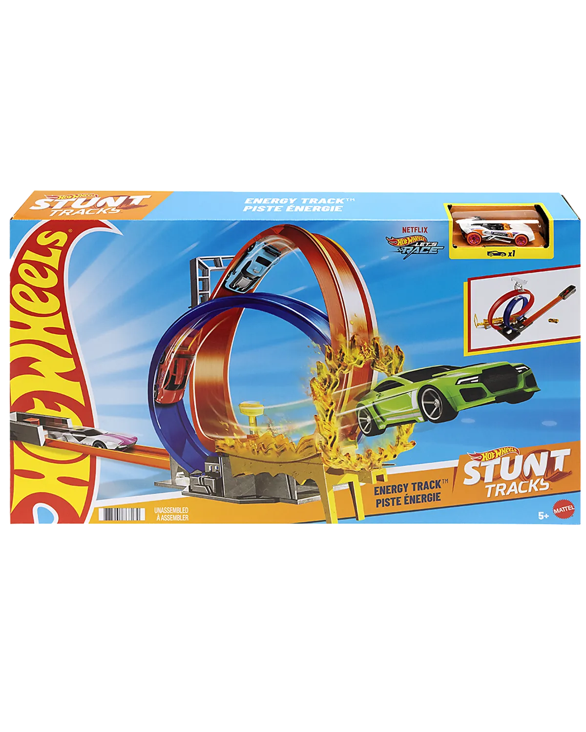 Circuit de course jouet - Multicolore