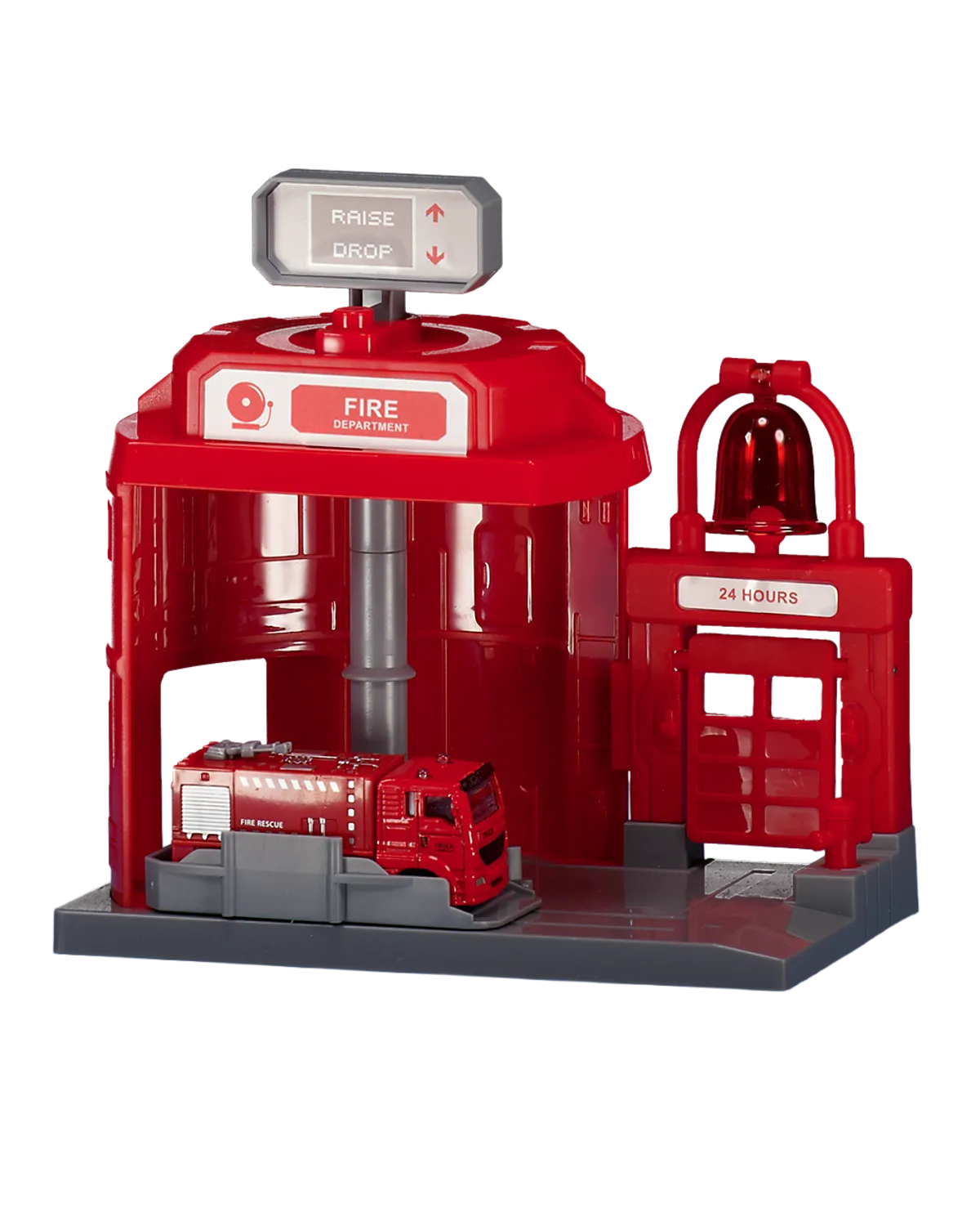 Spielzeugparkhaus - Rot