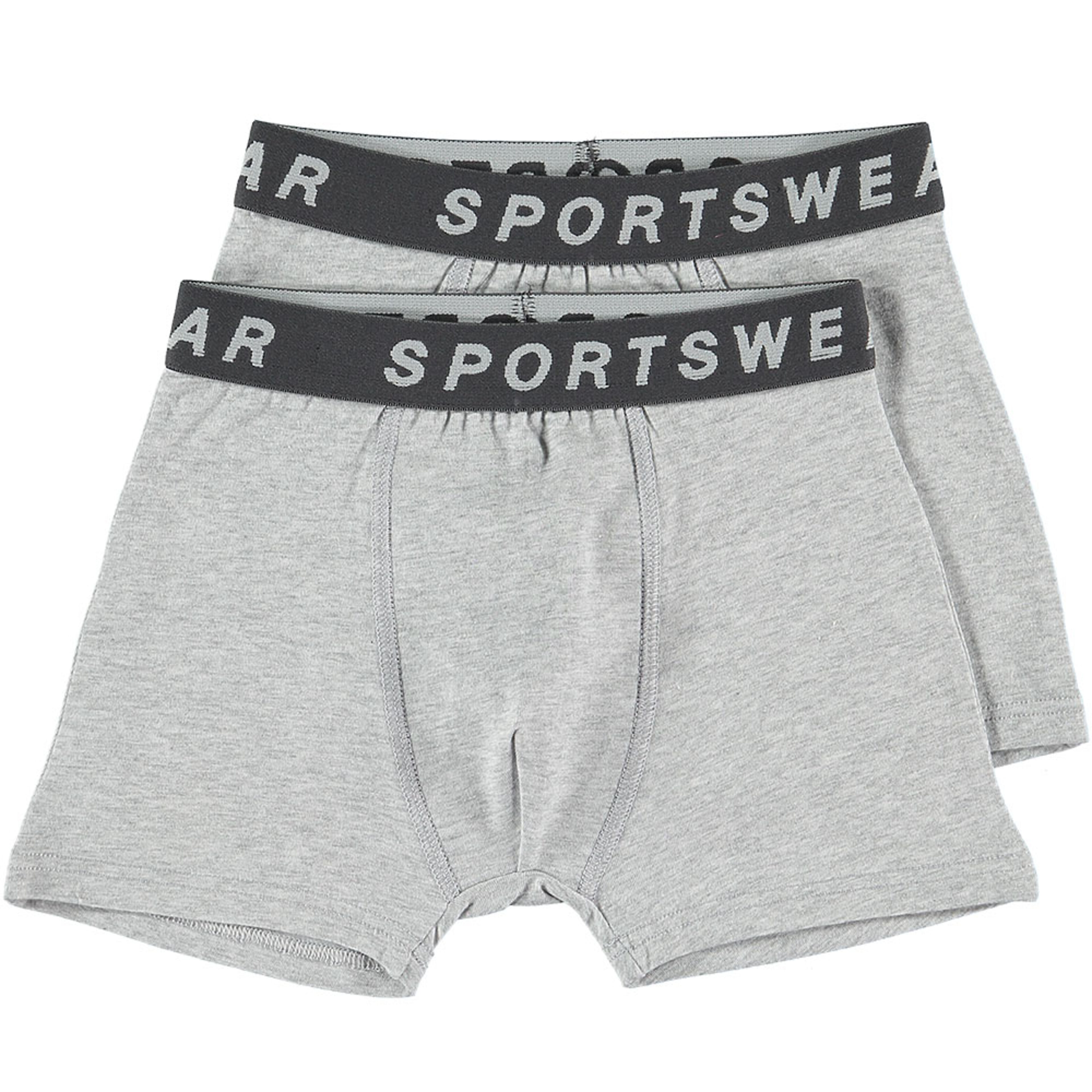 Boxershorts Grau