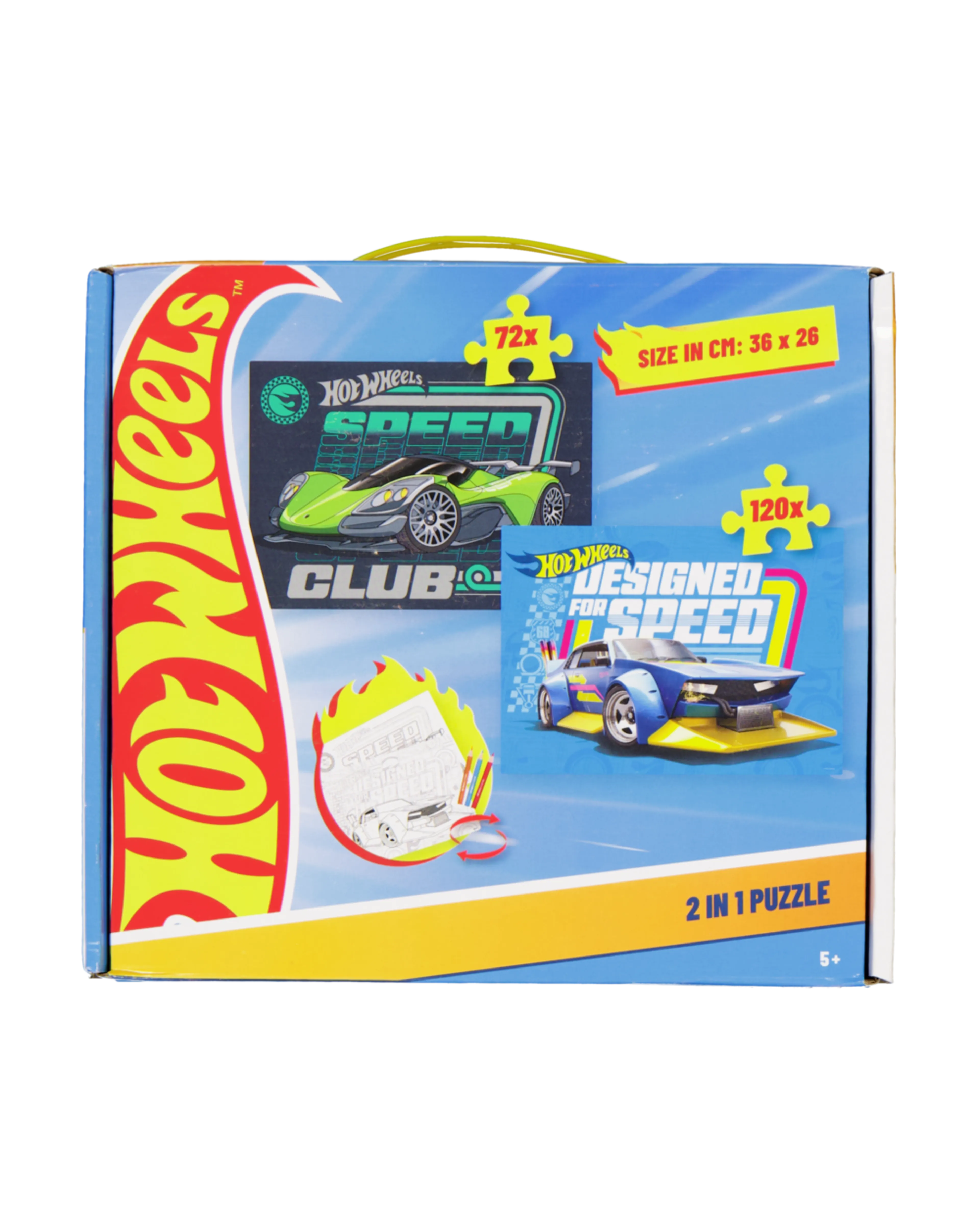 Puzzle 2 en 1 - Multicolore
