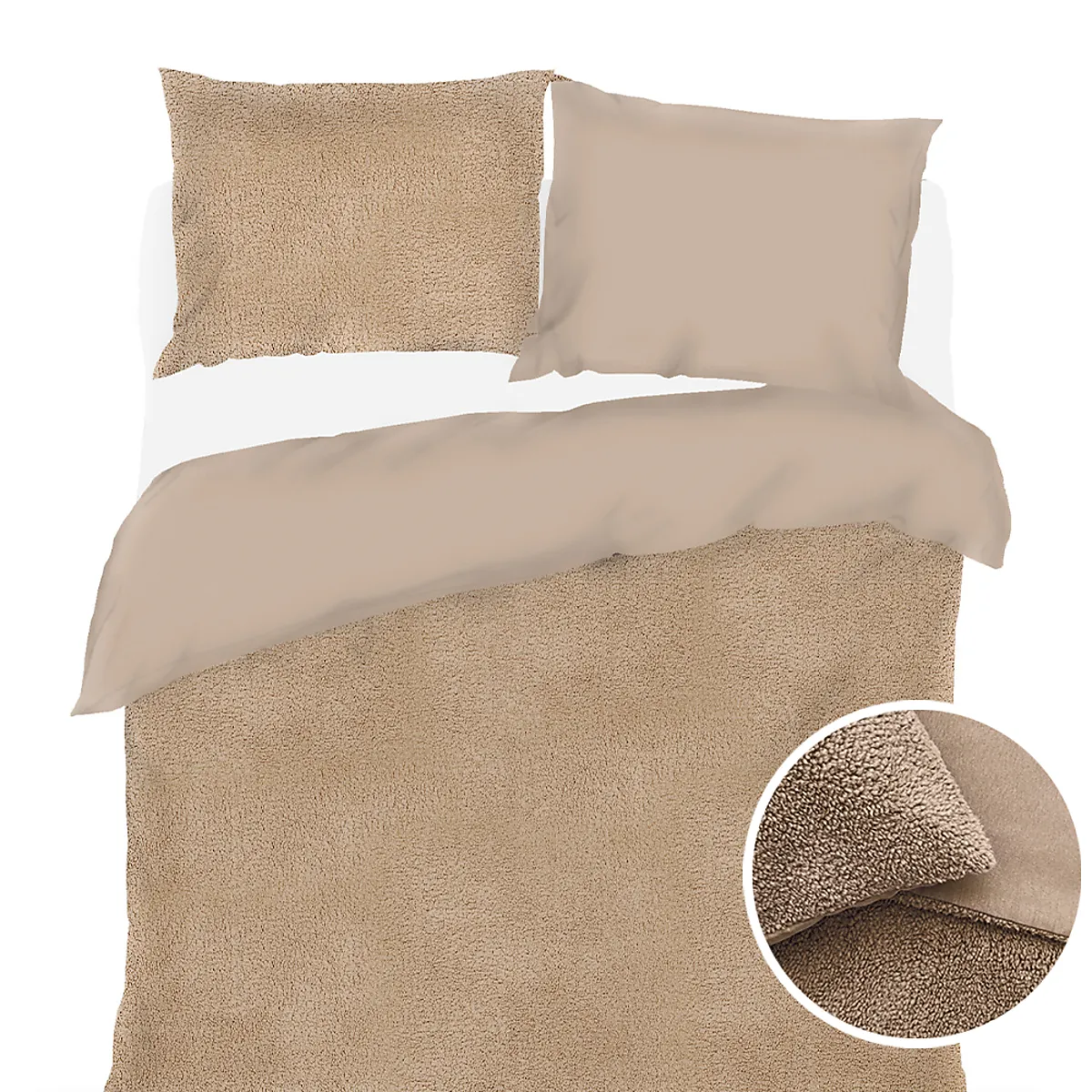 Parure de couette - Marron