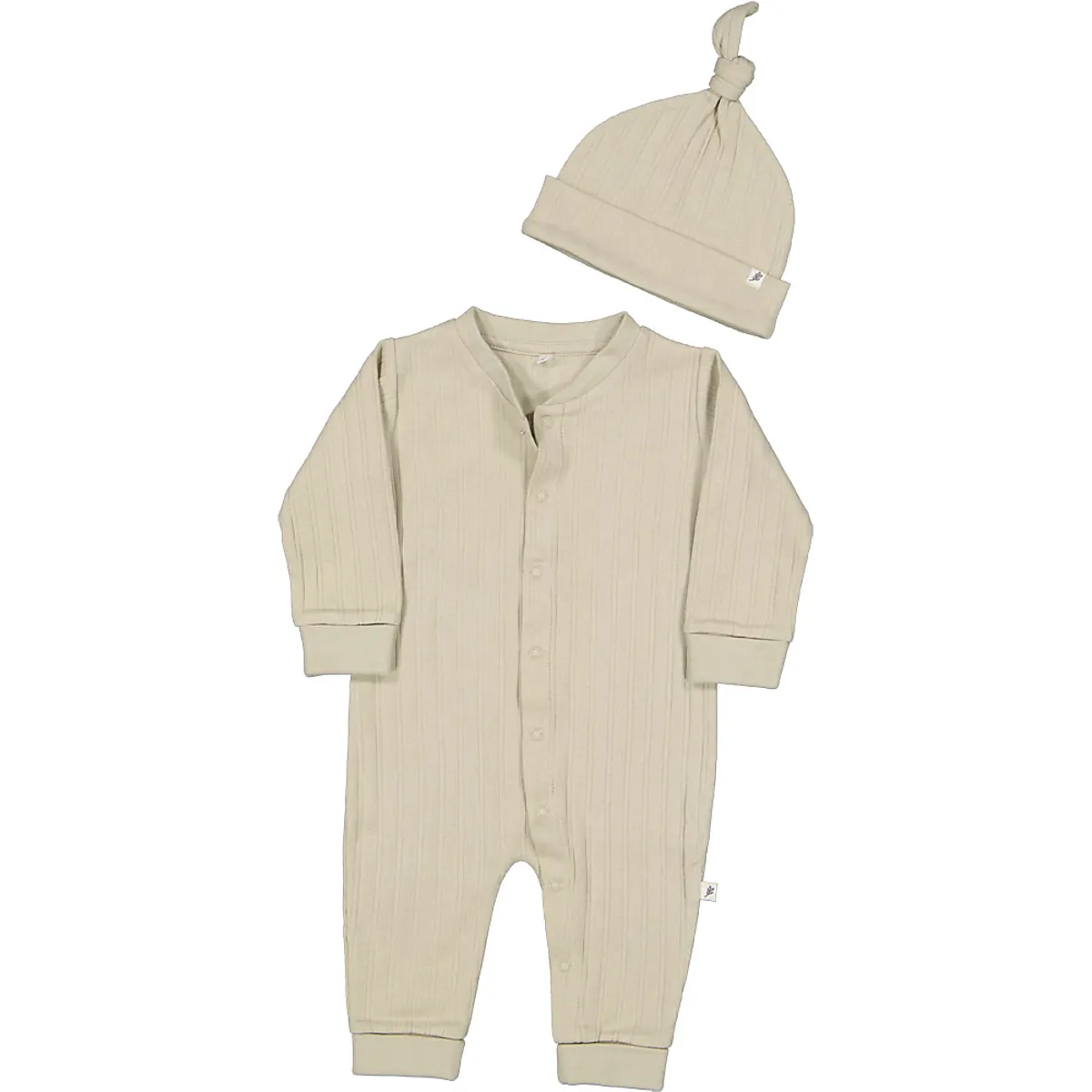 Dors-bien avec bonnet - Beige