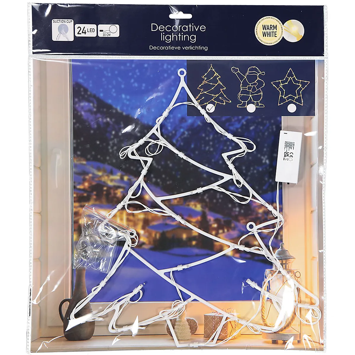 Kerstdecoratie - Wit