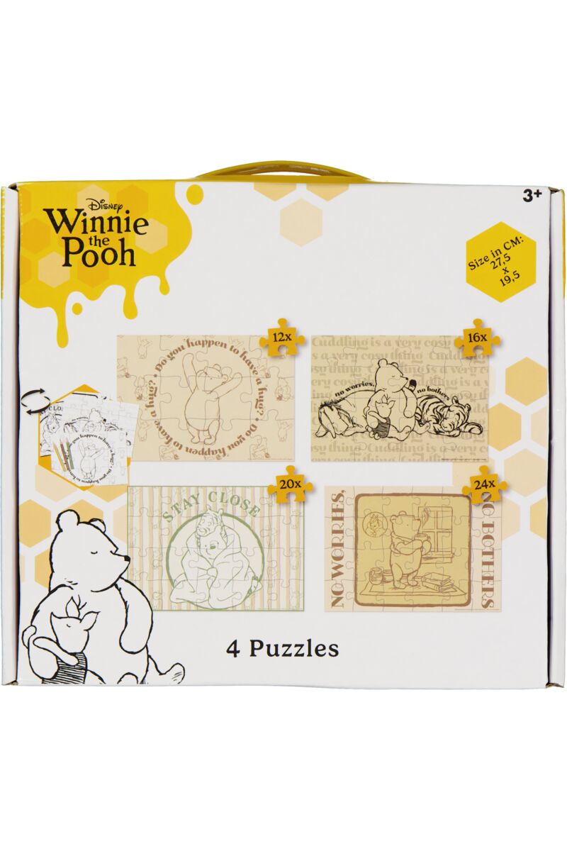 Puzzel 4-in-1 - Multi-color