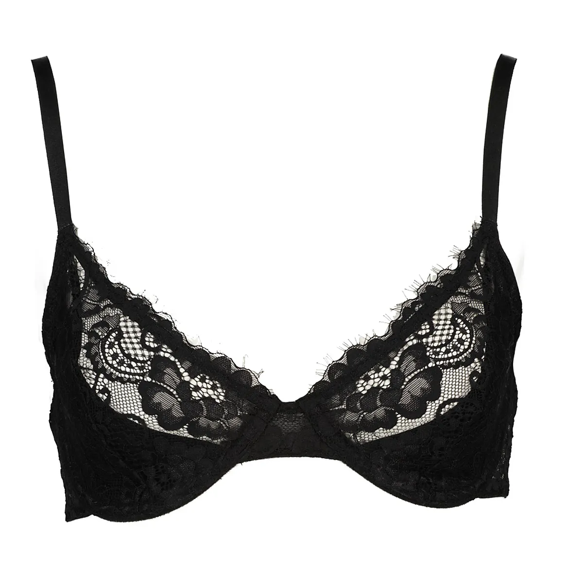 Demi Soutien-gorge non paddé - Noir