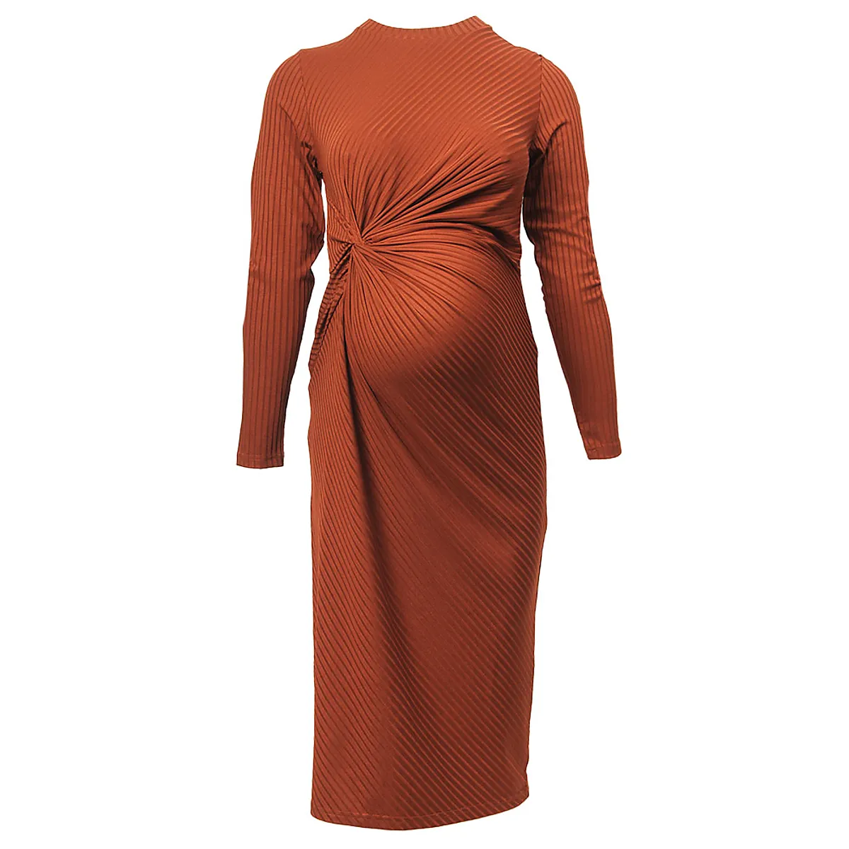 Vestido para gravidez - Castanho