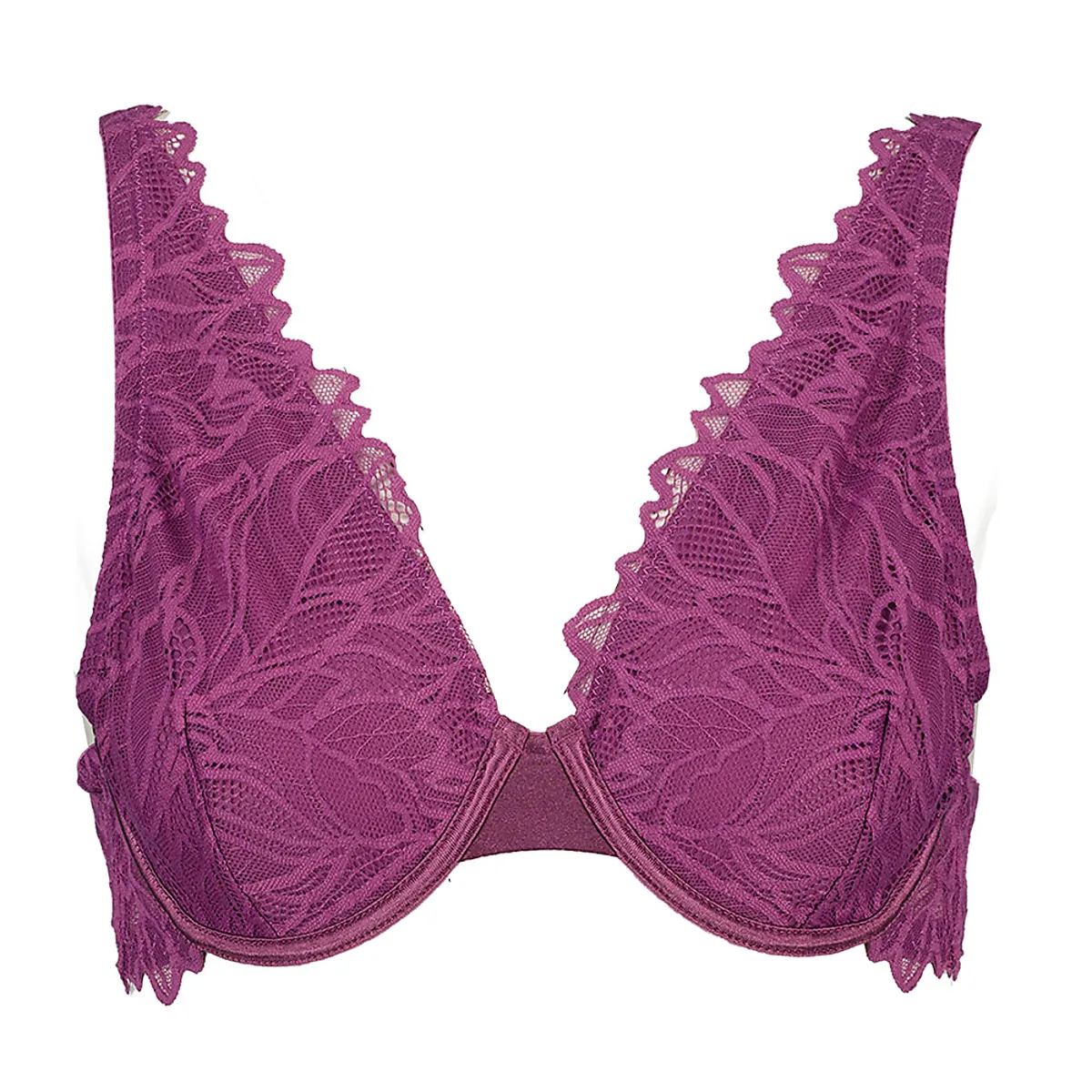 Plunge Soutien-gorge padd� - Violet