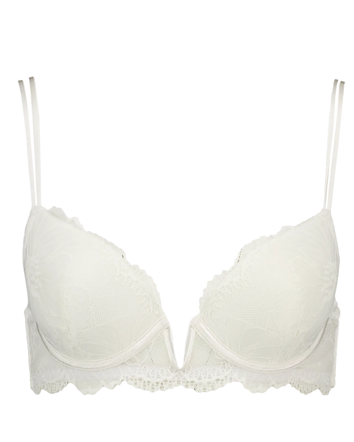 Cheeky plunge Soutien-gorge padd� - Blanc